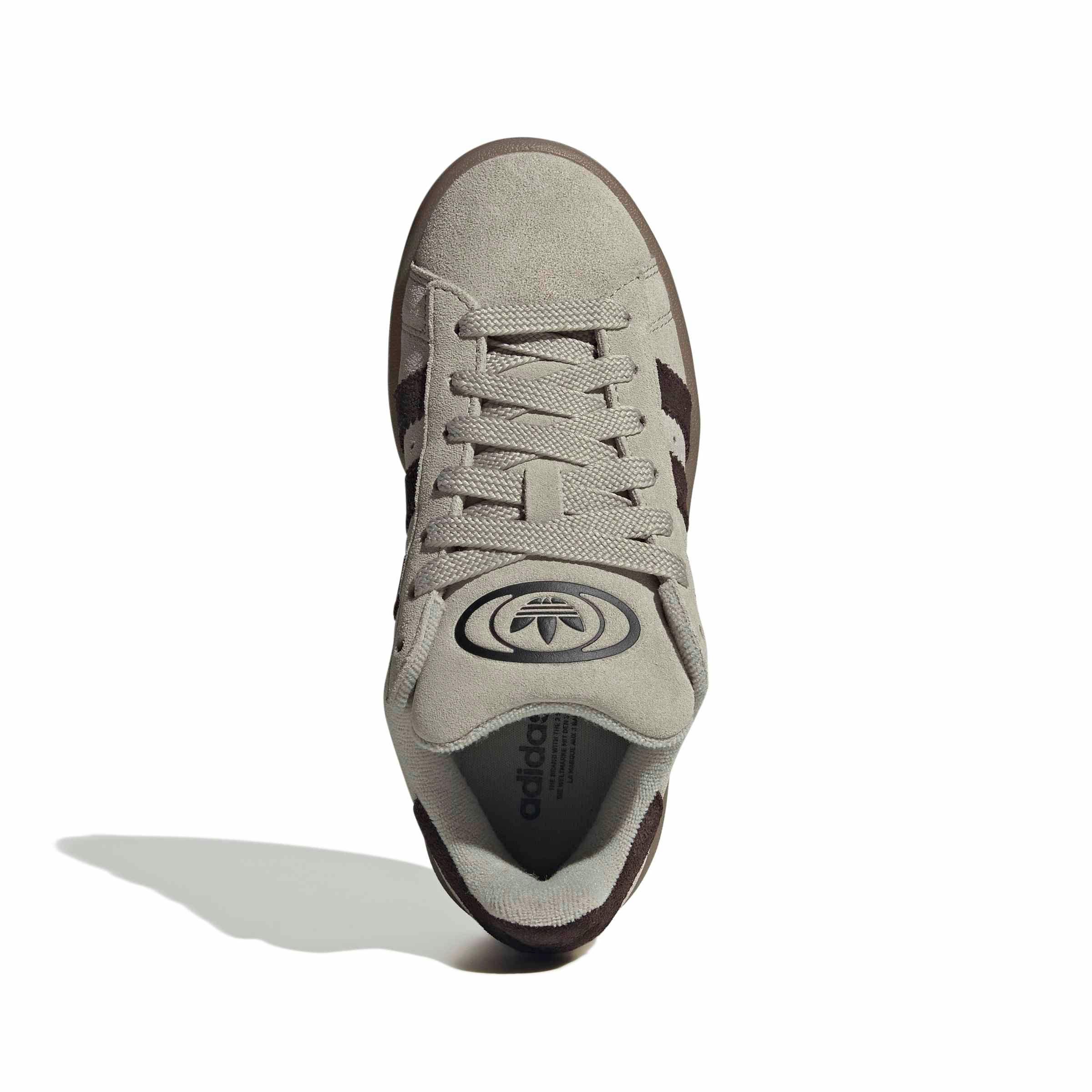adidas Originals Campus 00s "Sesame/Aurora Coffee/Gum 5" Grade School Girls' Shoe - SESAME/COFFEE/GUM