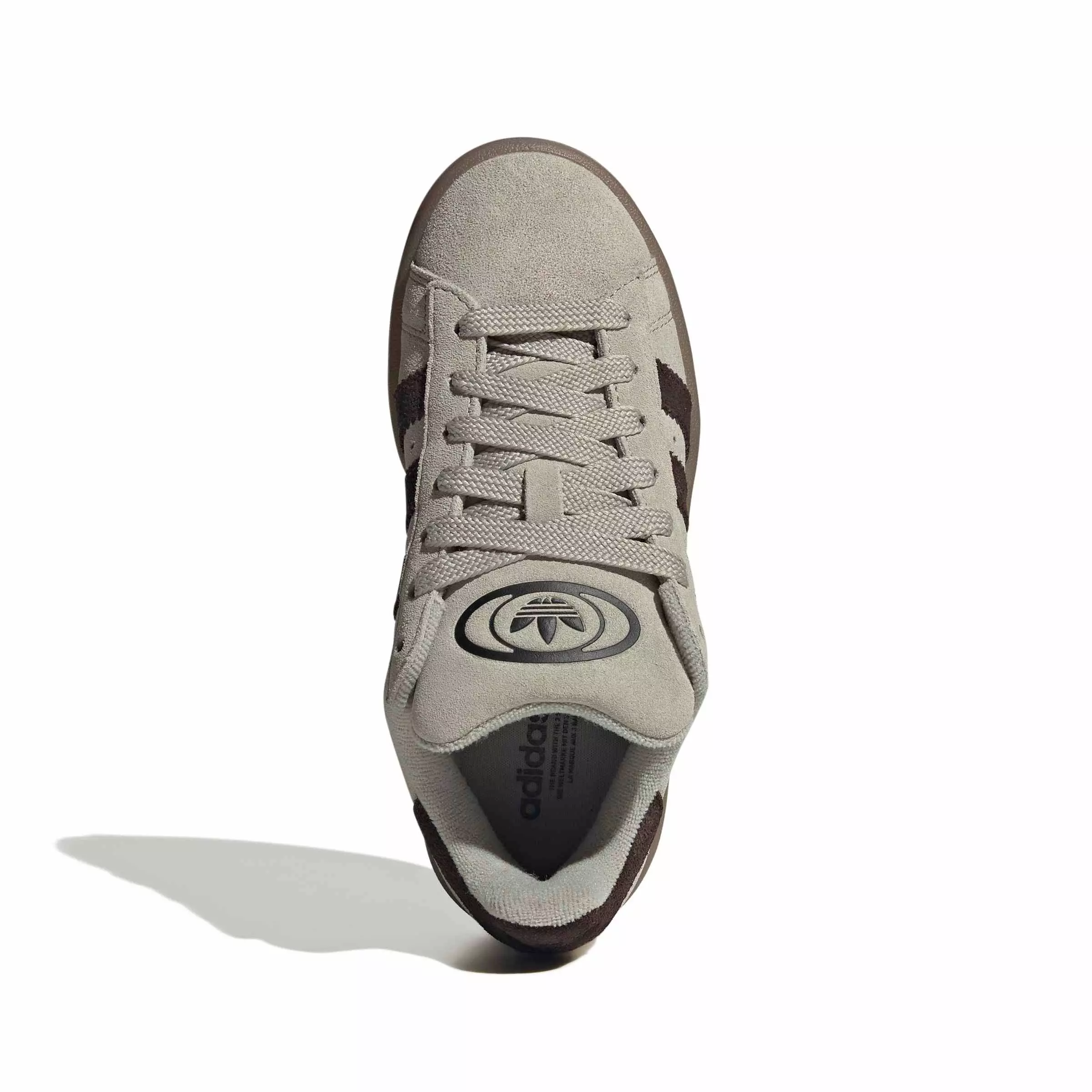 adidas Originals Campus 00s "Sesame/Aurora Coffee/Gum 5" Grade School Girls' Shoe - SESAME/COFFEE/GUM