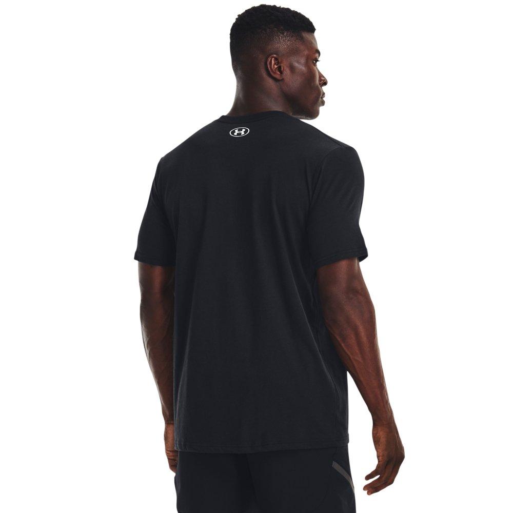 Under Armour Men's I Will Short Sleeve Shirt - BLACK/WHITE Thumbnail View 2
