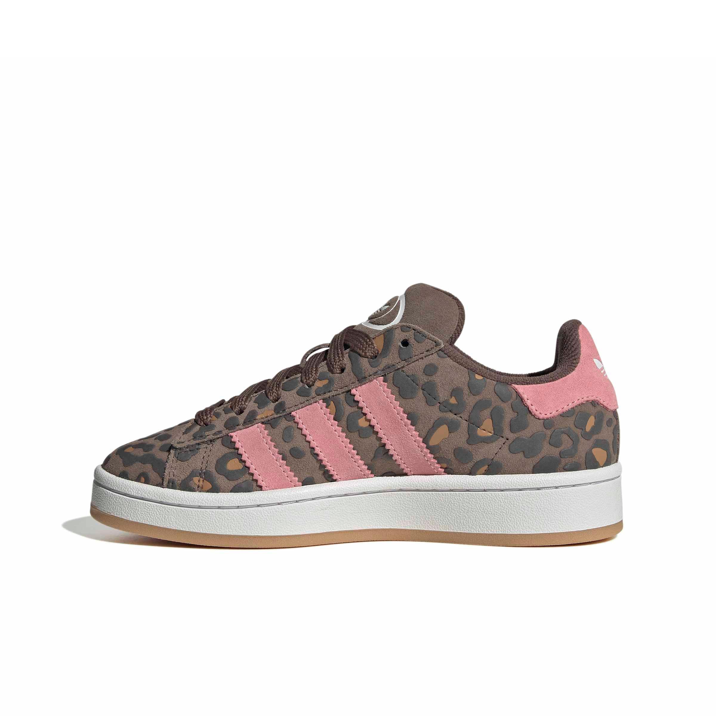 adidas Originals Campus 00s "Earth Strata/Ftwr White/Glow Pink" Grade School Girls' Shoe - EARTH/WHITE/PINK