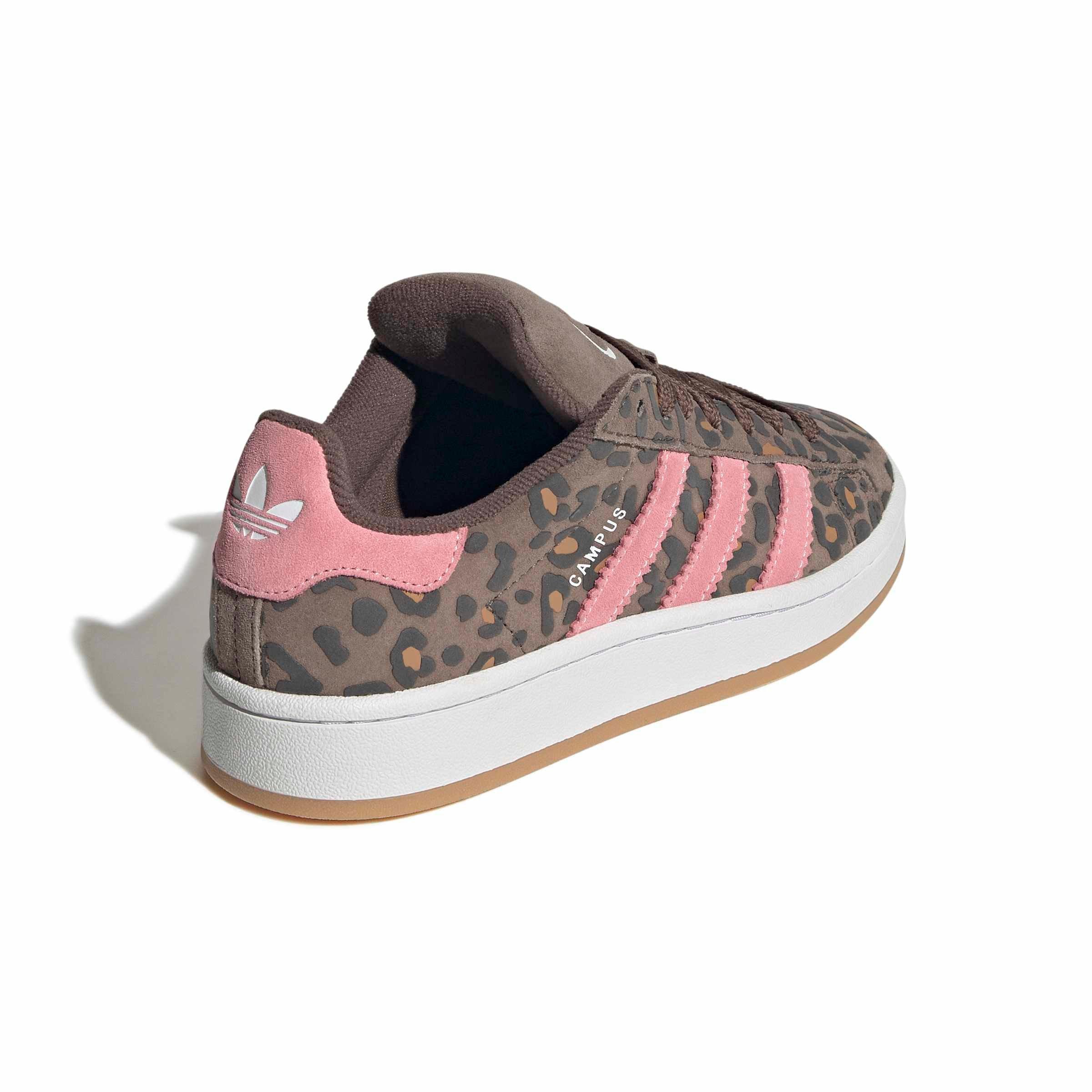 adidas Originals Campus 00s "Earth Strata/Ftwr White/Glow Pink" Grade School Girls' Shoe - EARTH/WHITE/PINK