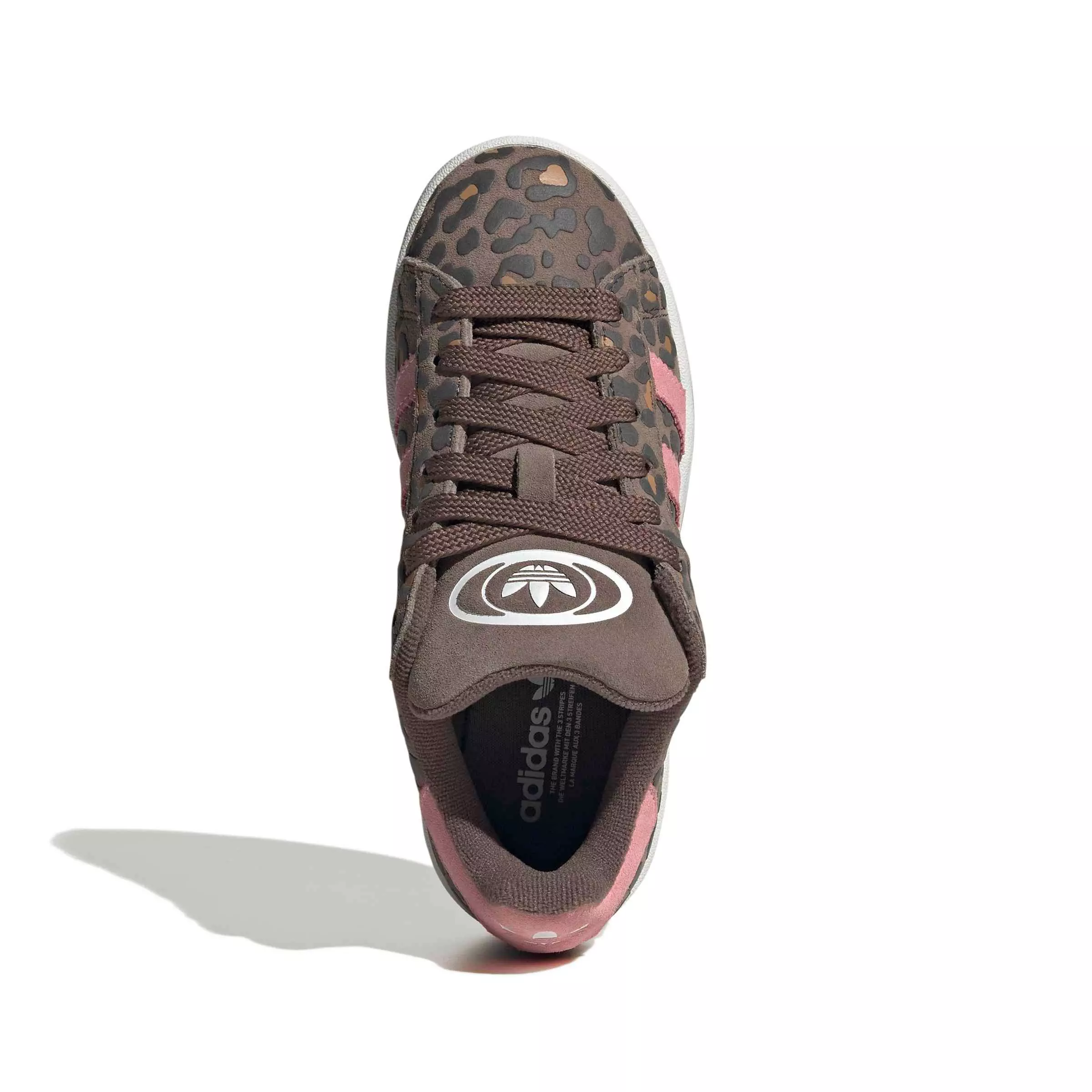 adidas Originals Campus 00s "Earth Strata/Ftwr White/Glow Pink" Grade School Girls' Shoe - EARTH/WHITE/PINK
