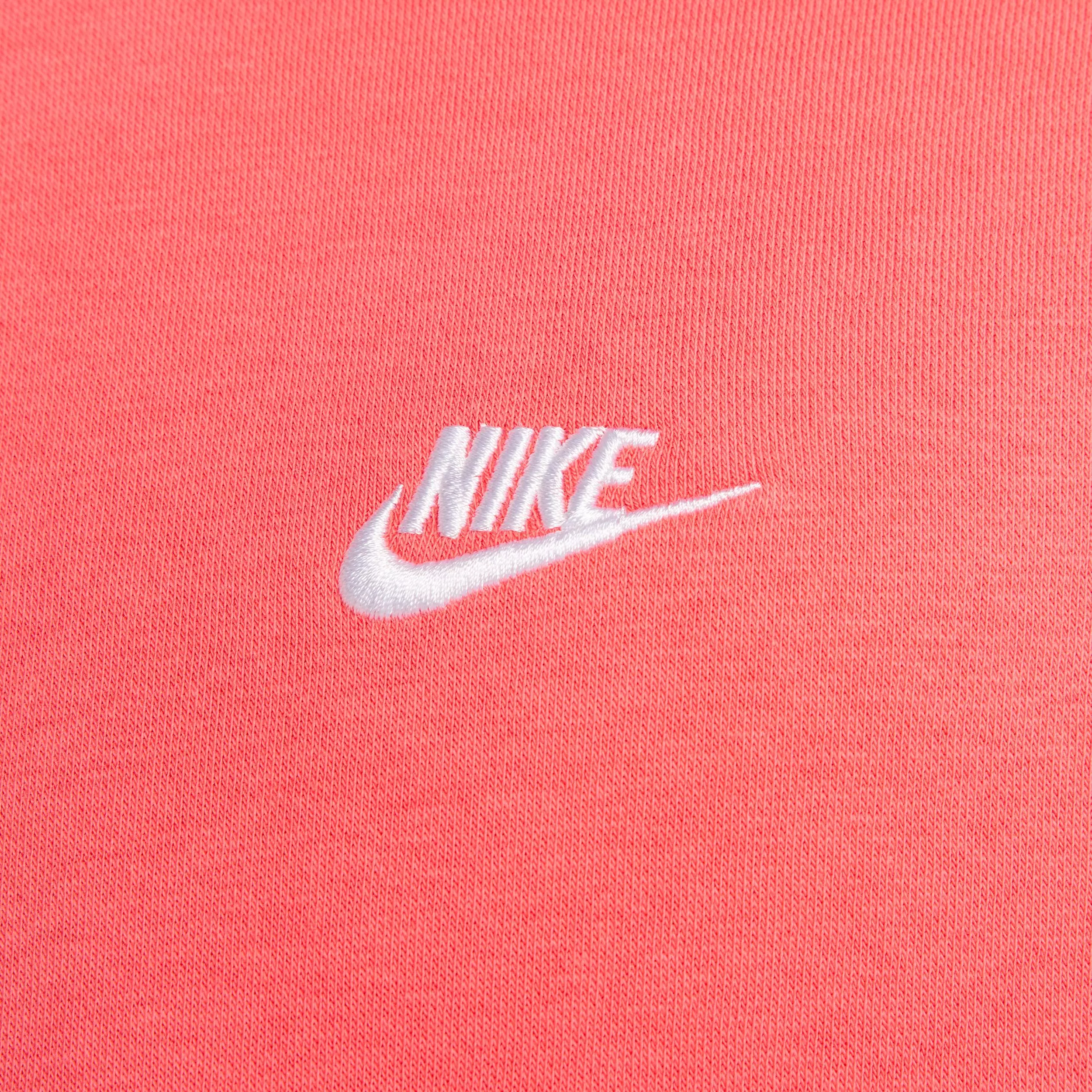 Nike Men's Club Pullover Fleece Hoodie - Apricot - APRICOT