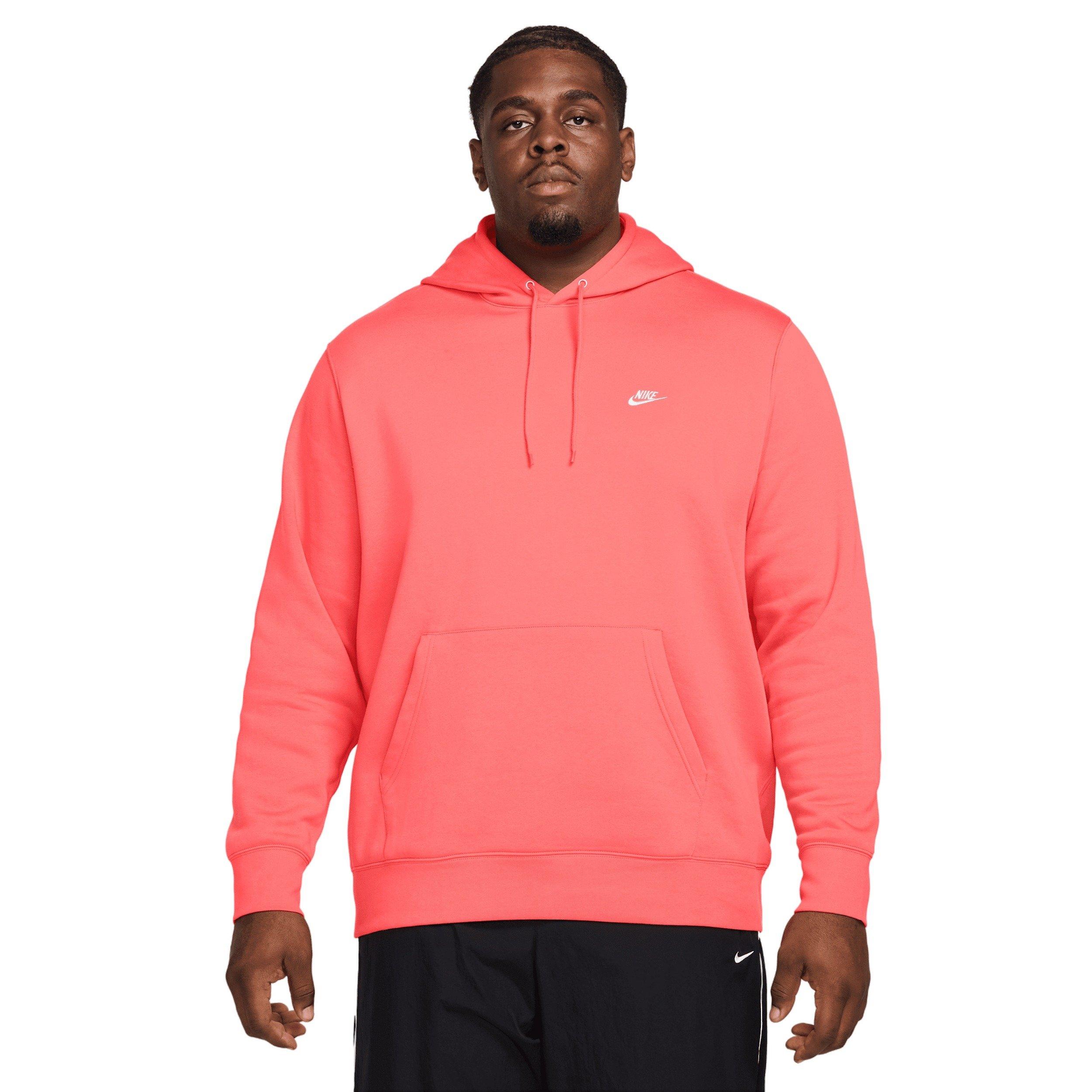 Nike Men's Club Pullover Fleece Hoodie - Apricot