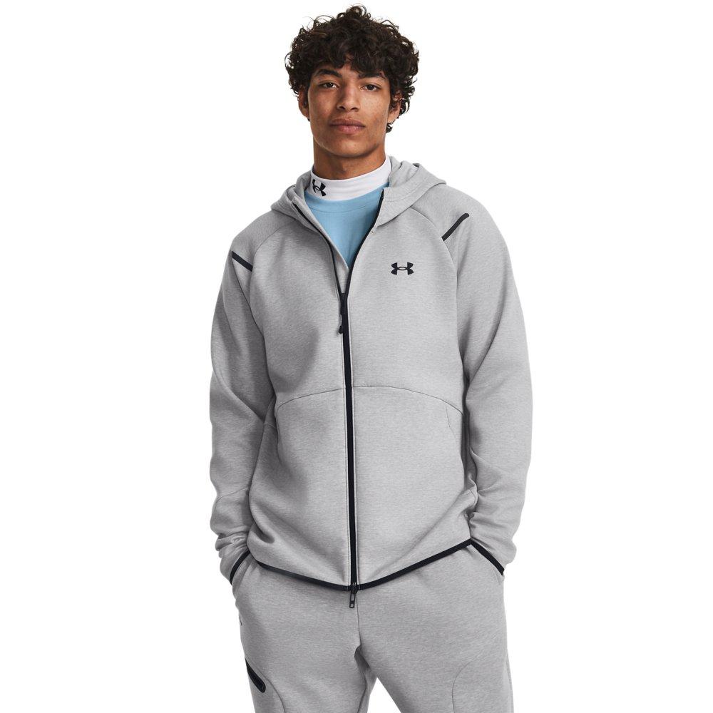 Under Armour Men's Unstoppable Full-Zip Jacket - GREY/BLACK Thumbnail View 1