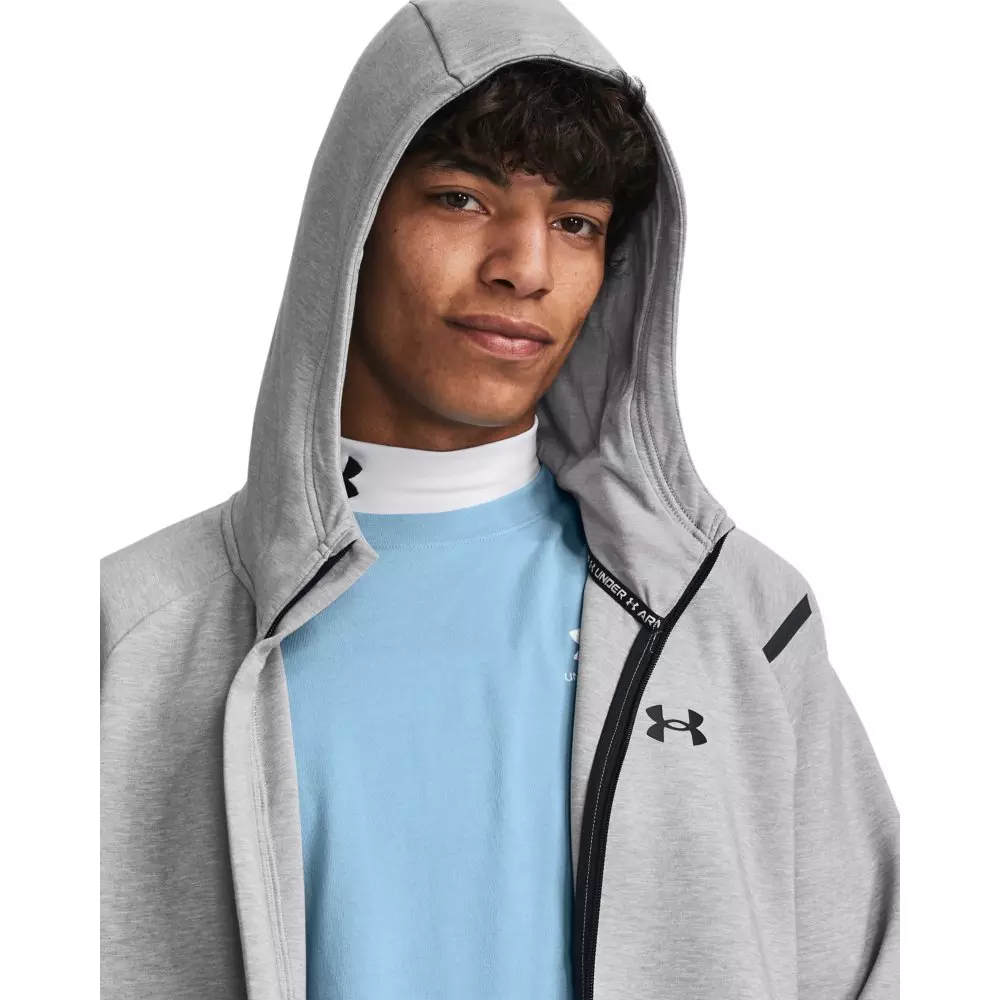 Under Armour Men's Unstoppable Full-Zip Jacket - GREY/BLACK