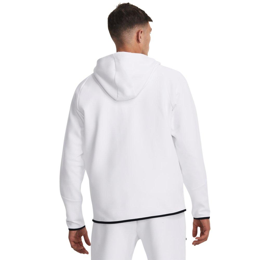 Under Armour Men's Unstoppable Full-Zip Jacket - WHITE/BLACK Thumbnail View 2