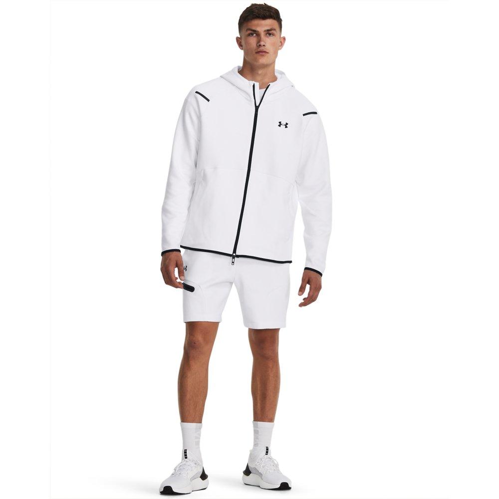 Under Armour Men's Unstoppable Full-Zip Jacket - WHITE/BLACK Thumbnail View 3