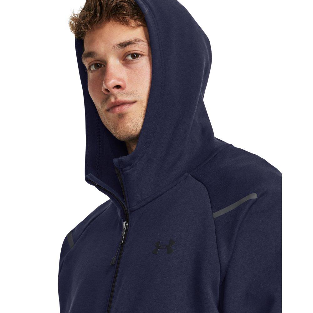 Under Armour Men's Unstoppable Full-Zip Jacket - NAVY/BLACK Thumbnail View 4