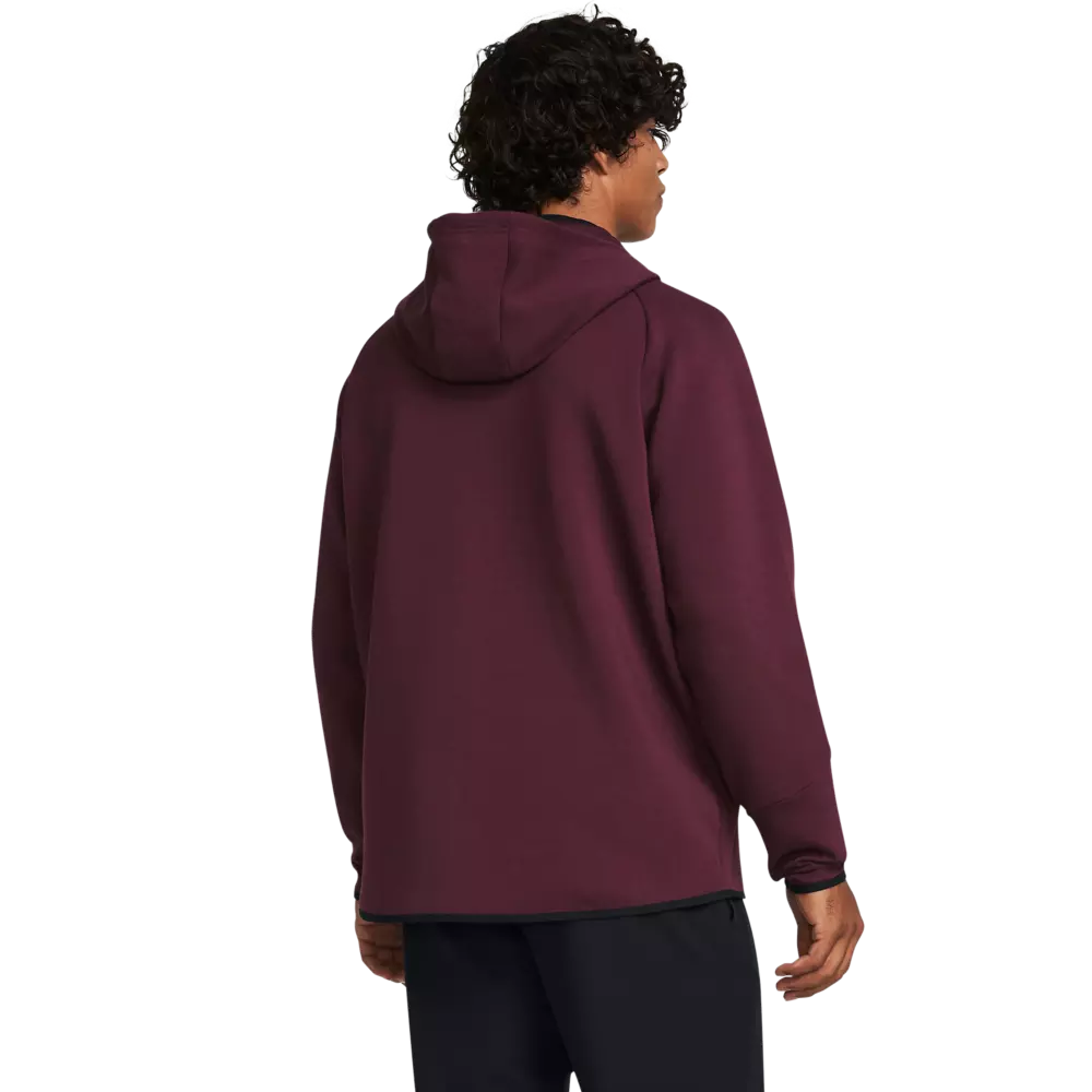 Under Armour Men's Unstoppable Full-Zip Jacket - MAROON/BLACK