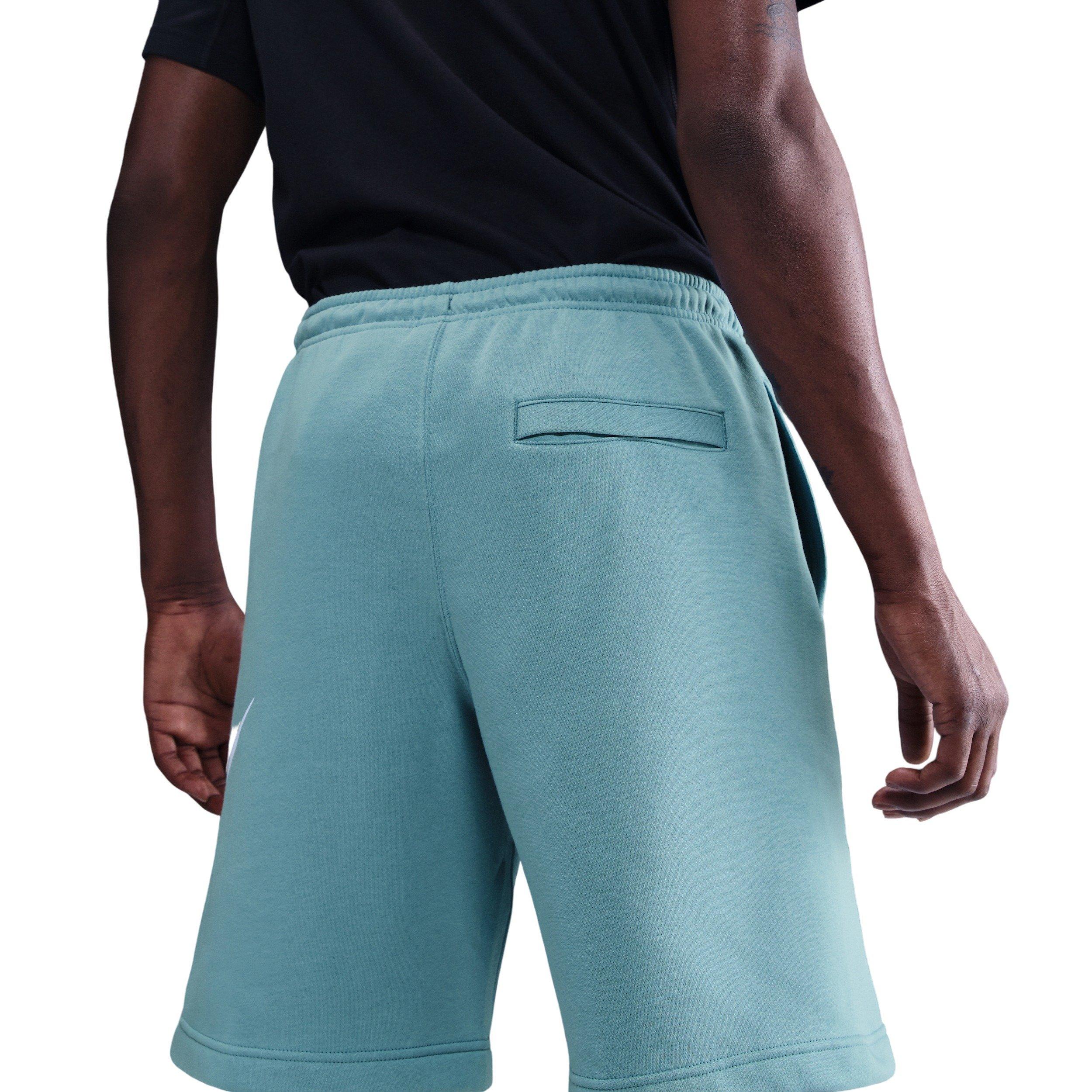 Nike Men's Club Fleece Shorts -Blue - BLUE Thumbnail View 2