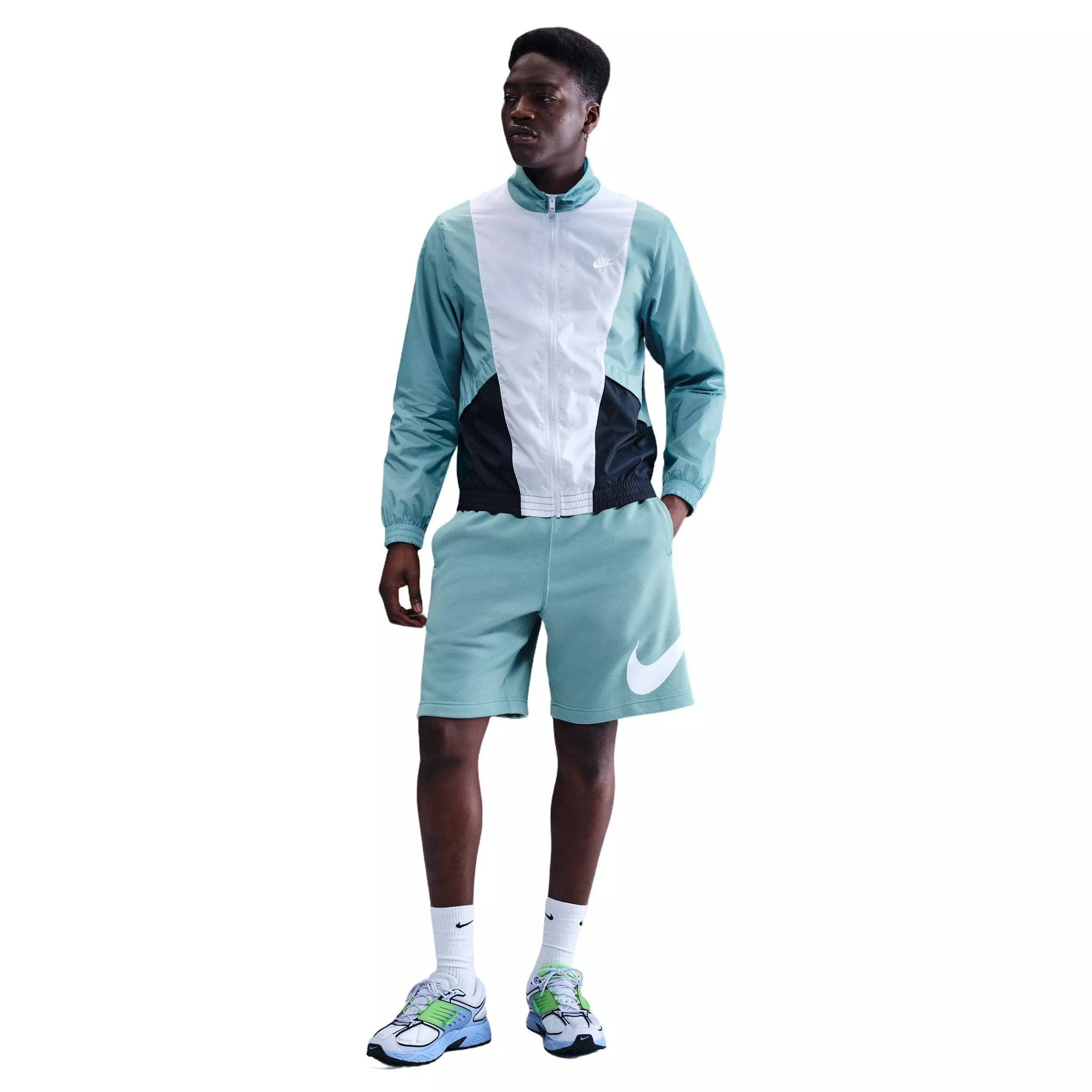 Nike Men's Club Fleece Shorts -Blue - BLUE