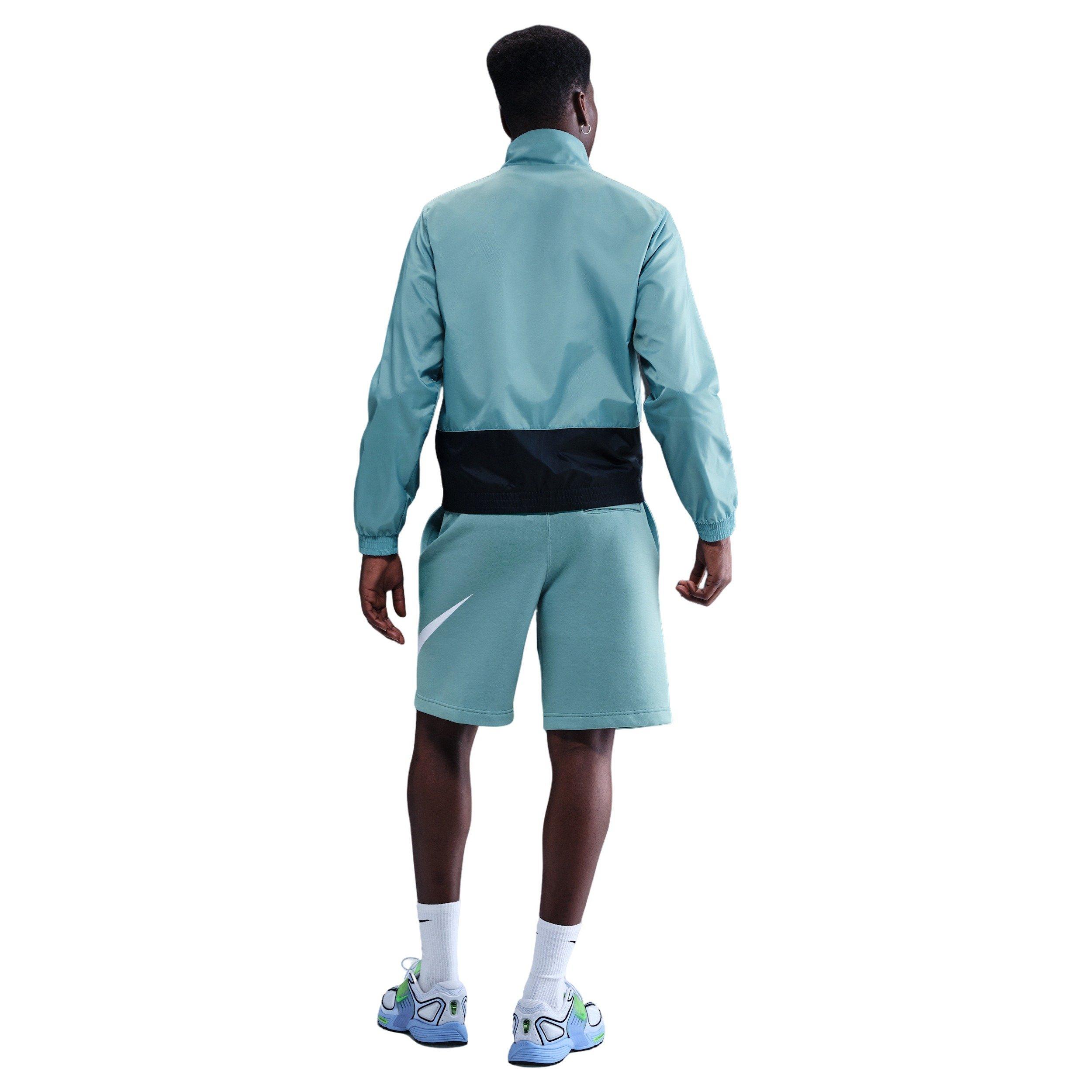 Nike Men's Club Fleece Shorts -Blue - BLUE Thumbnail View 5