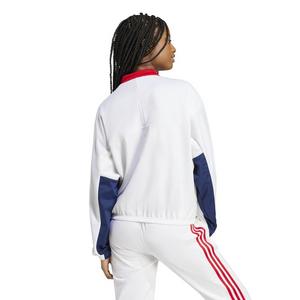 adidas Women's Tiro Cut 3-Stripes Track Top-White