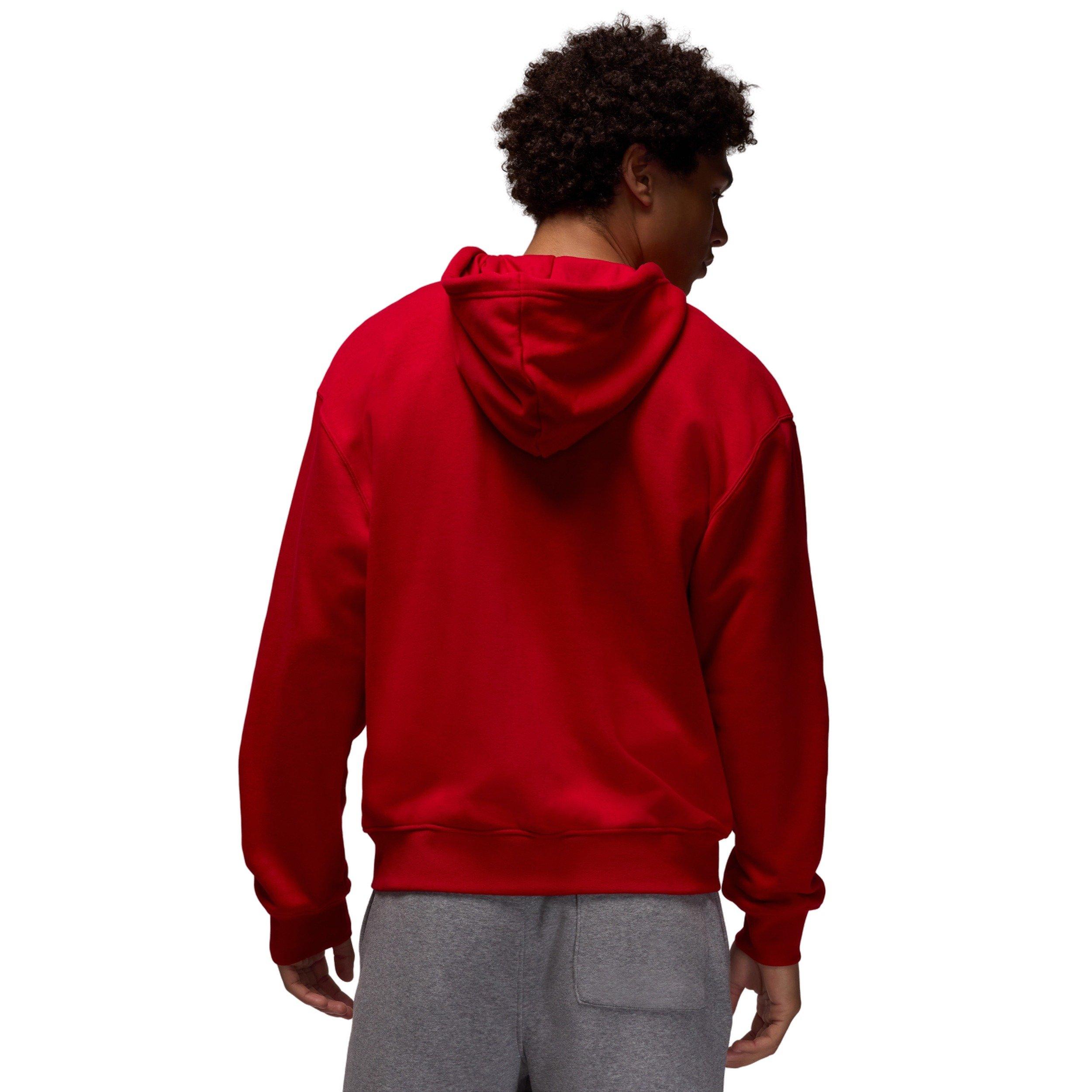 Jordan Men's Brooklyn Fleece Full-Zip Jacket -Red - RED Thumbnail View 2