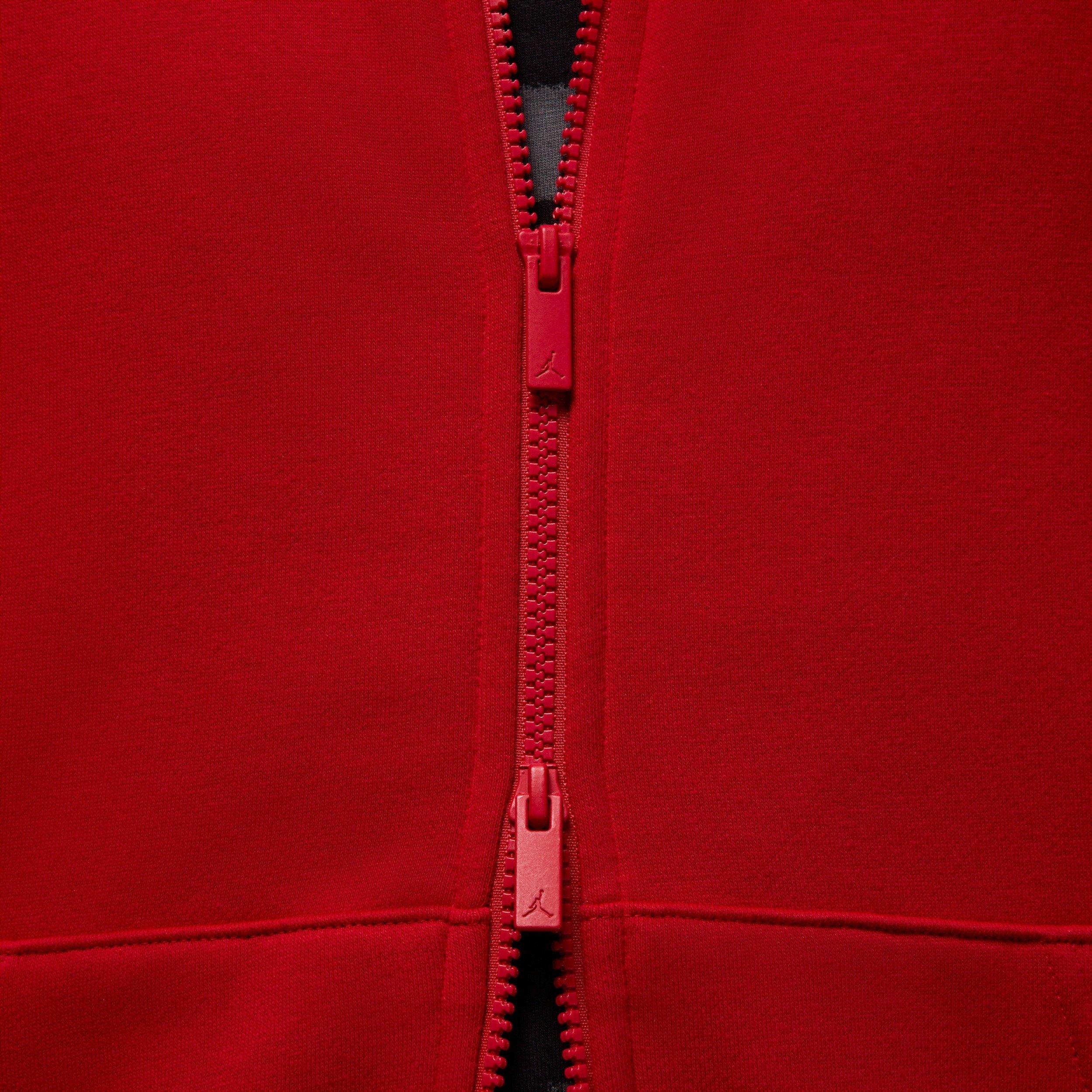 Jordan Men's Brooklyn Fleece Full-Zip Jacket - Red - RED Thumbnail View 5