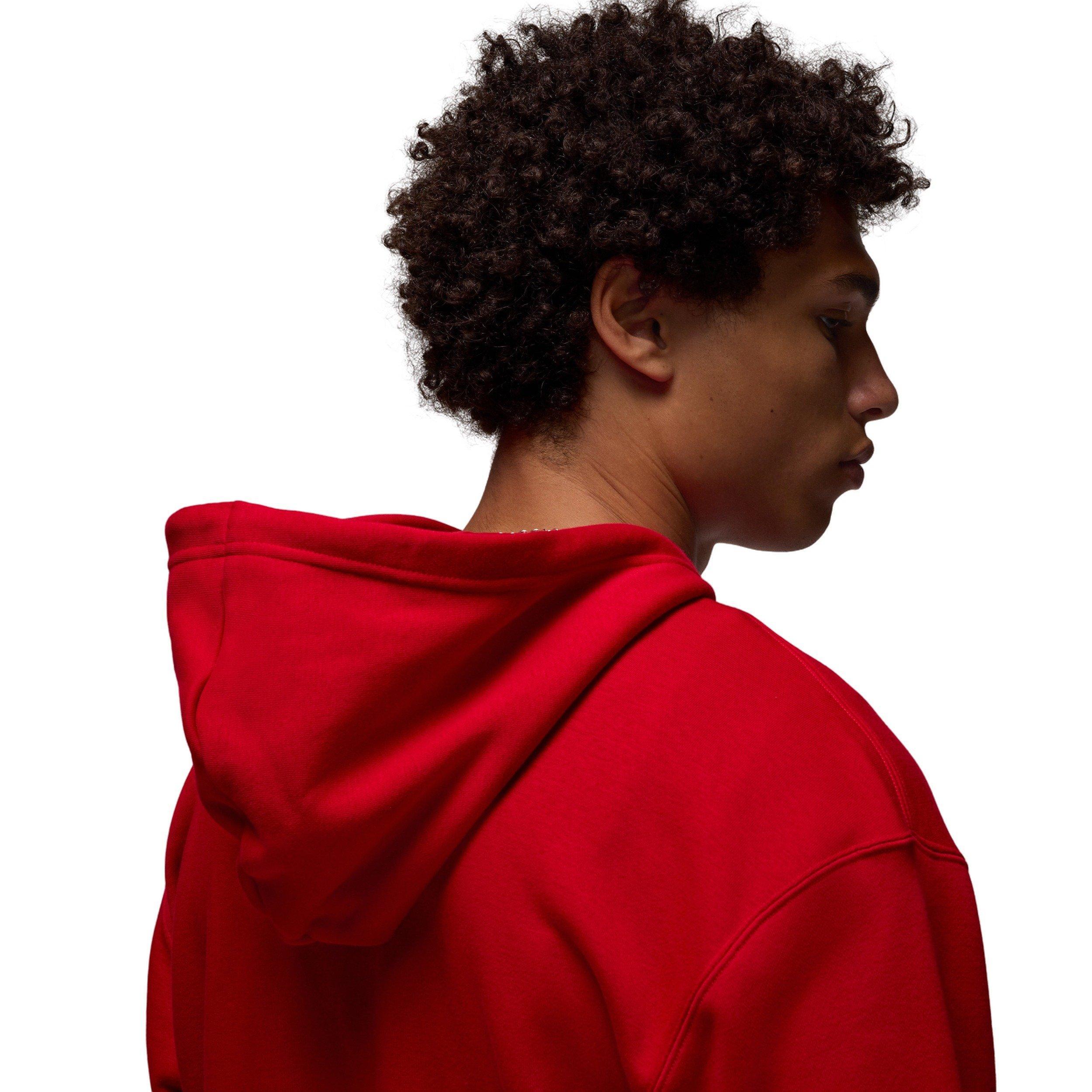 Jordan Men's Brooklyn Fleece Full-Zip Jacket - Red - RED Thumbnail View 7