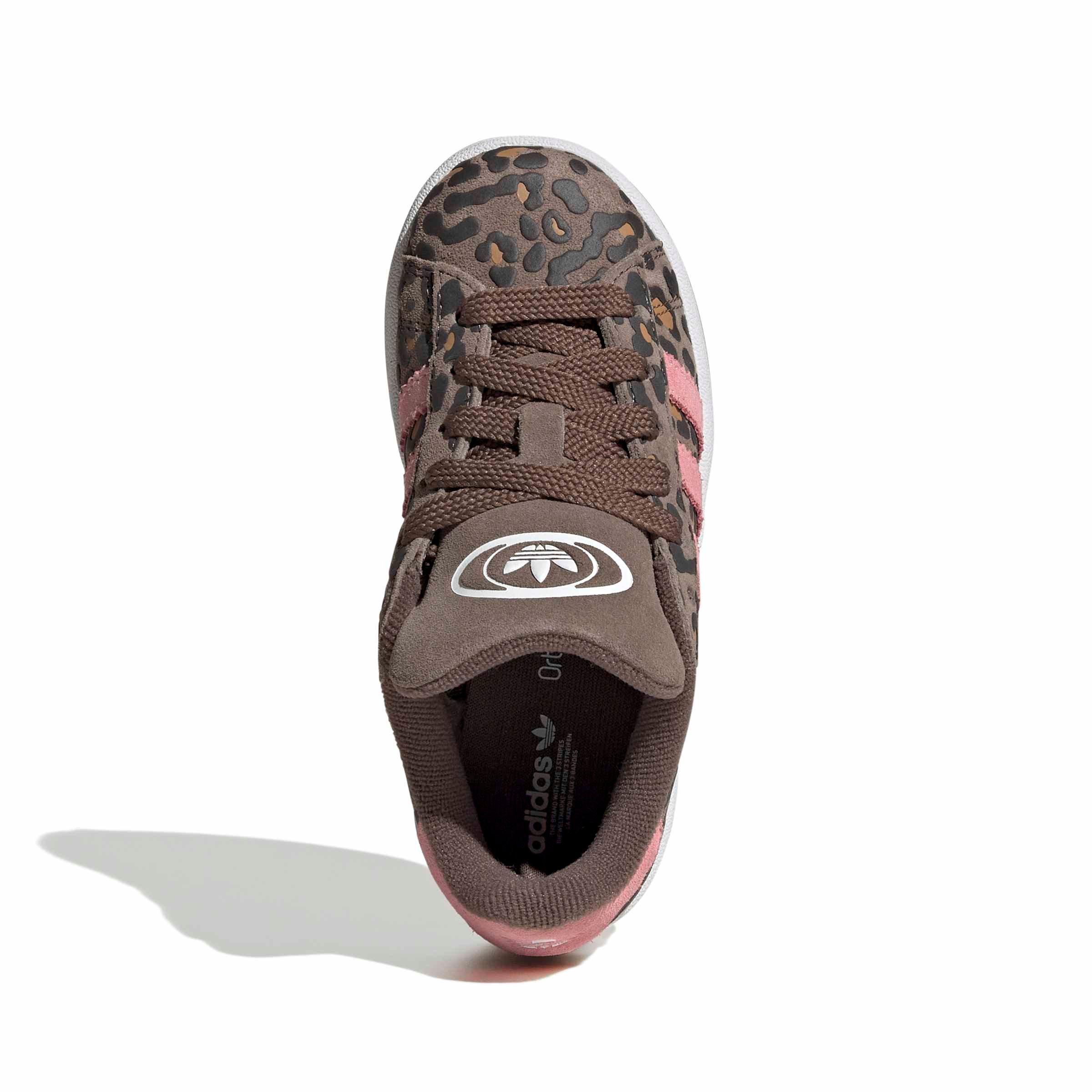 adidas Originals Campus 00s "Earth Strata/Ftwr White/Glow Pink" Preschool Girls' Shoe - EARTH/WHITE/PINK