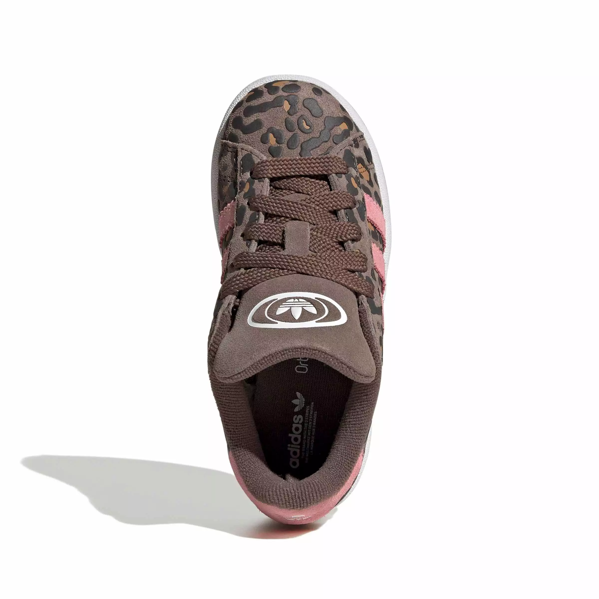 adidas Originals Campus 00s "Earth Strata/Ftwr White/Glow Pink" Preschool Girls' Shoe - EARTH/WHITE/PINK
