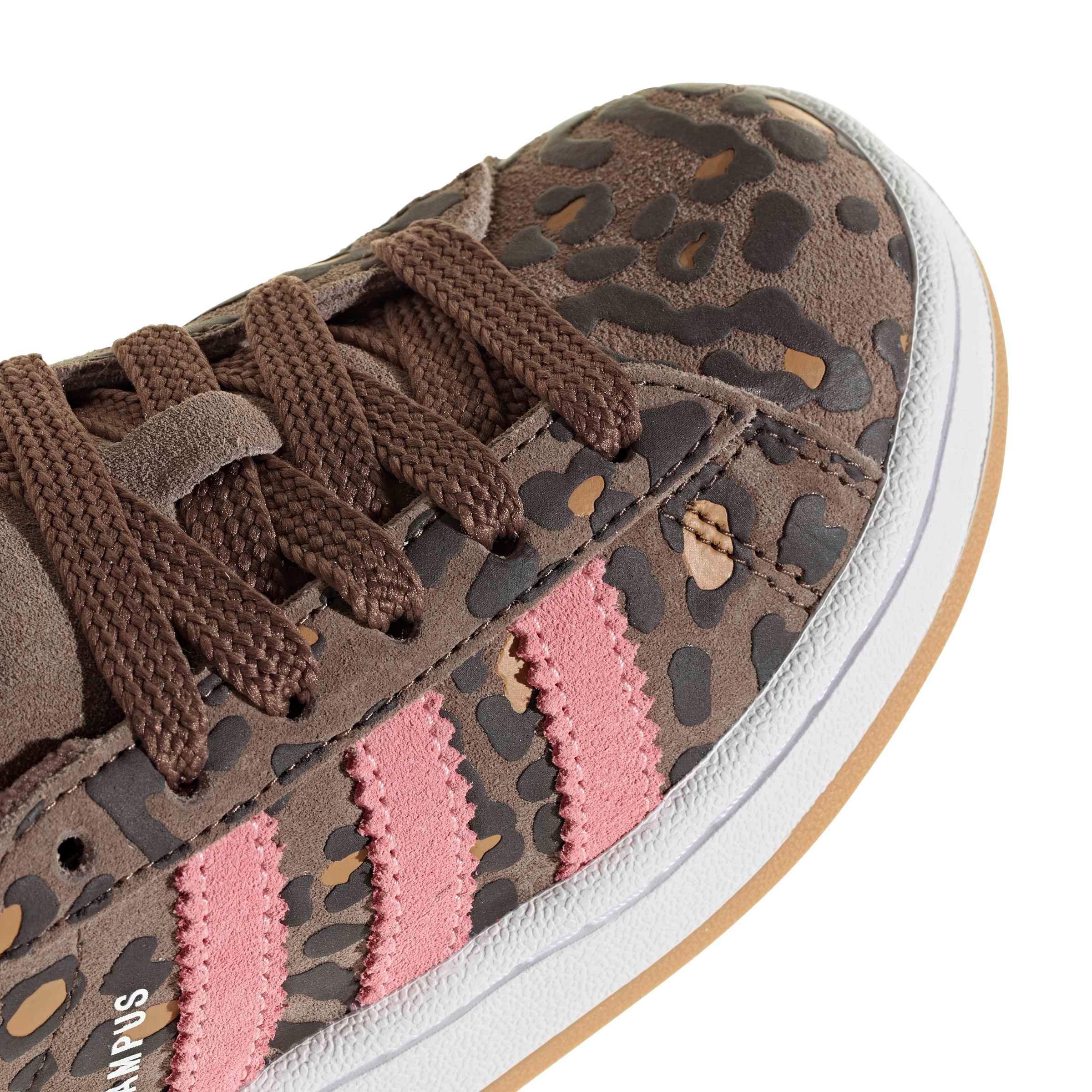 adidas Originals Campus 00s "Earth Strata/Ftwr White/Glow Pink" Preschool Girls' Shoe - EARTH/WHITE/PINK