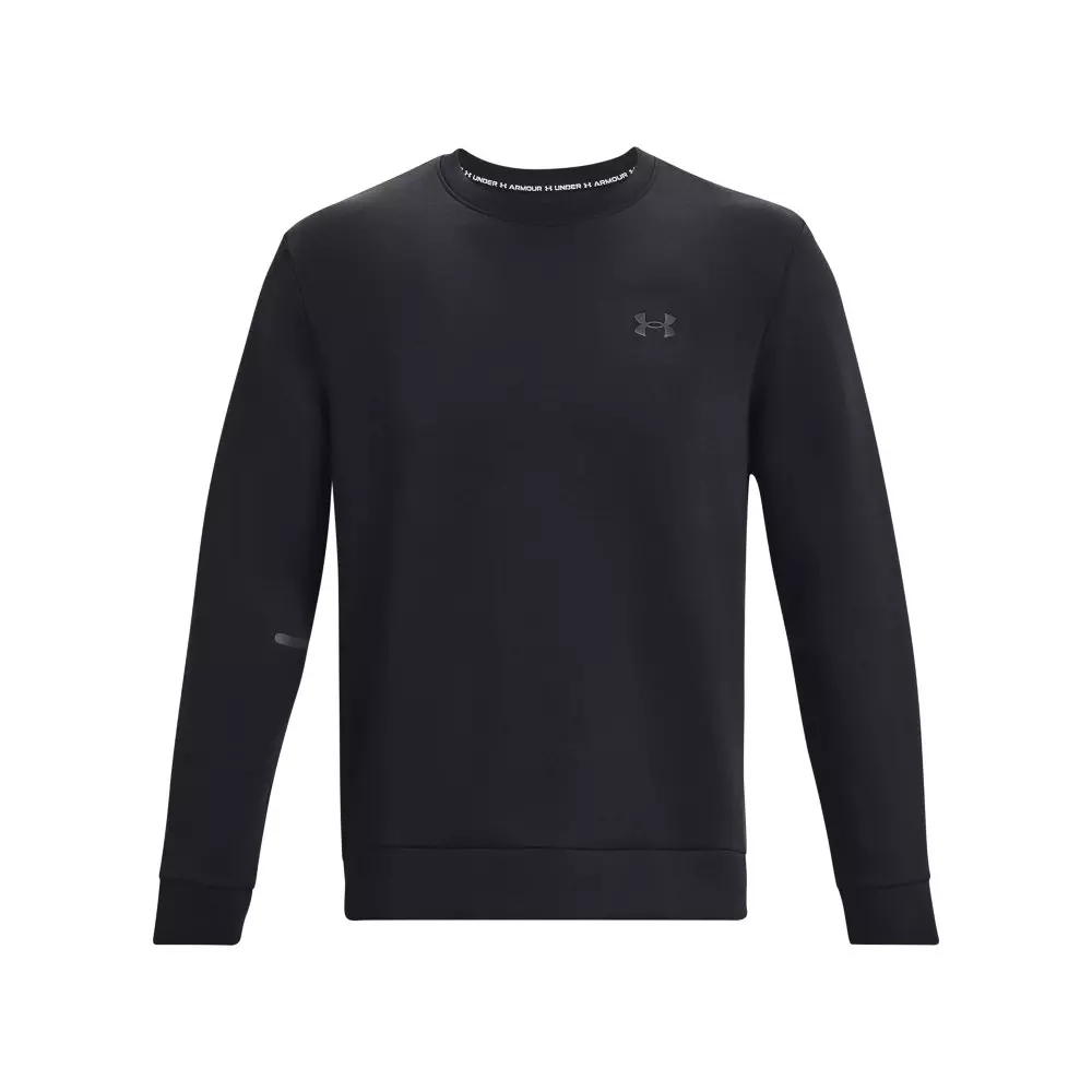Under Armour Men's Unstoppable Fleece Crewneck - BLACK