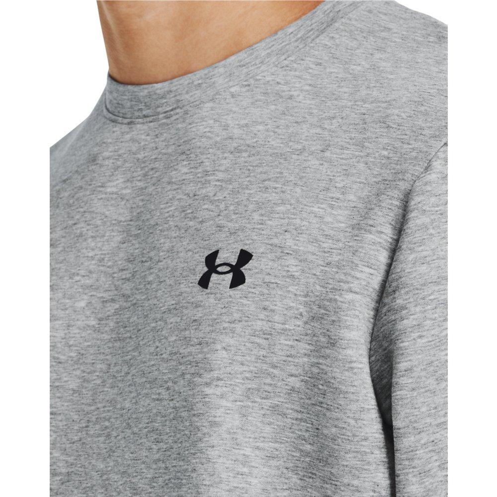Under Armour Men's Unstoppable Fleece Crewneck - GREY/BLACK Thumbnail View 3