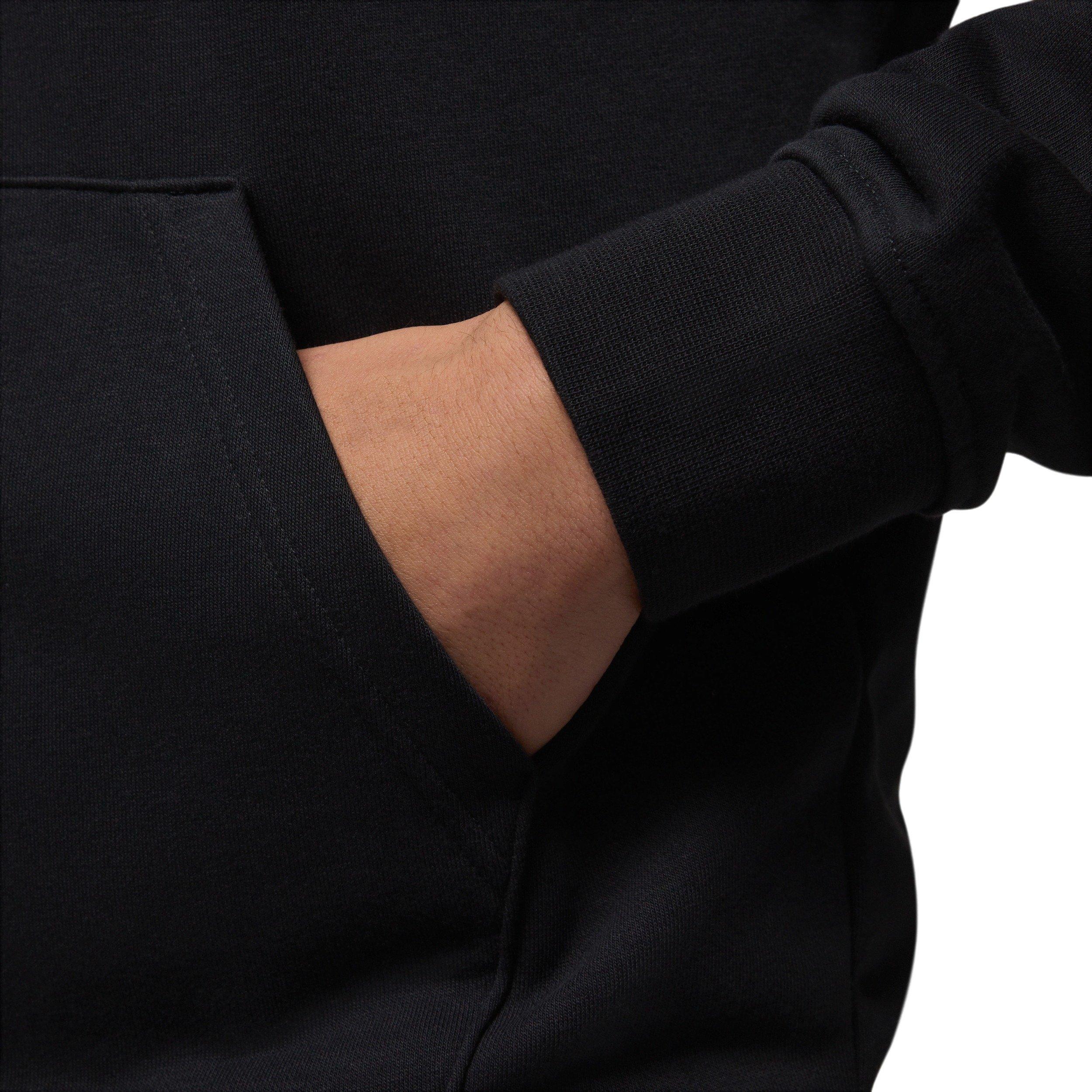 Jordan Men's Brooklyn Fleece Full-Zip Jacket - Black - BLACK Thumbnail View 6