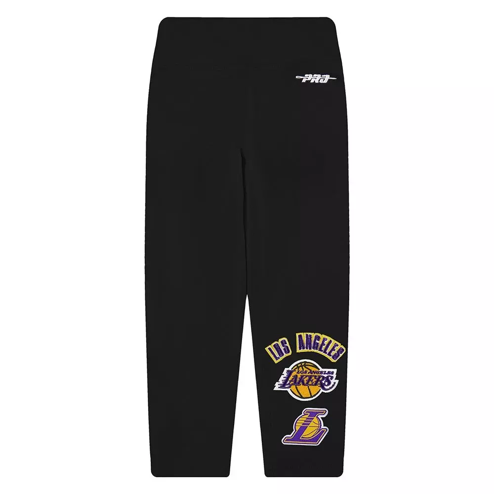Pro Standard Toddler Girls' NBA Los Angeles Lakers Classic Leggings -Black - BLACK