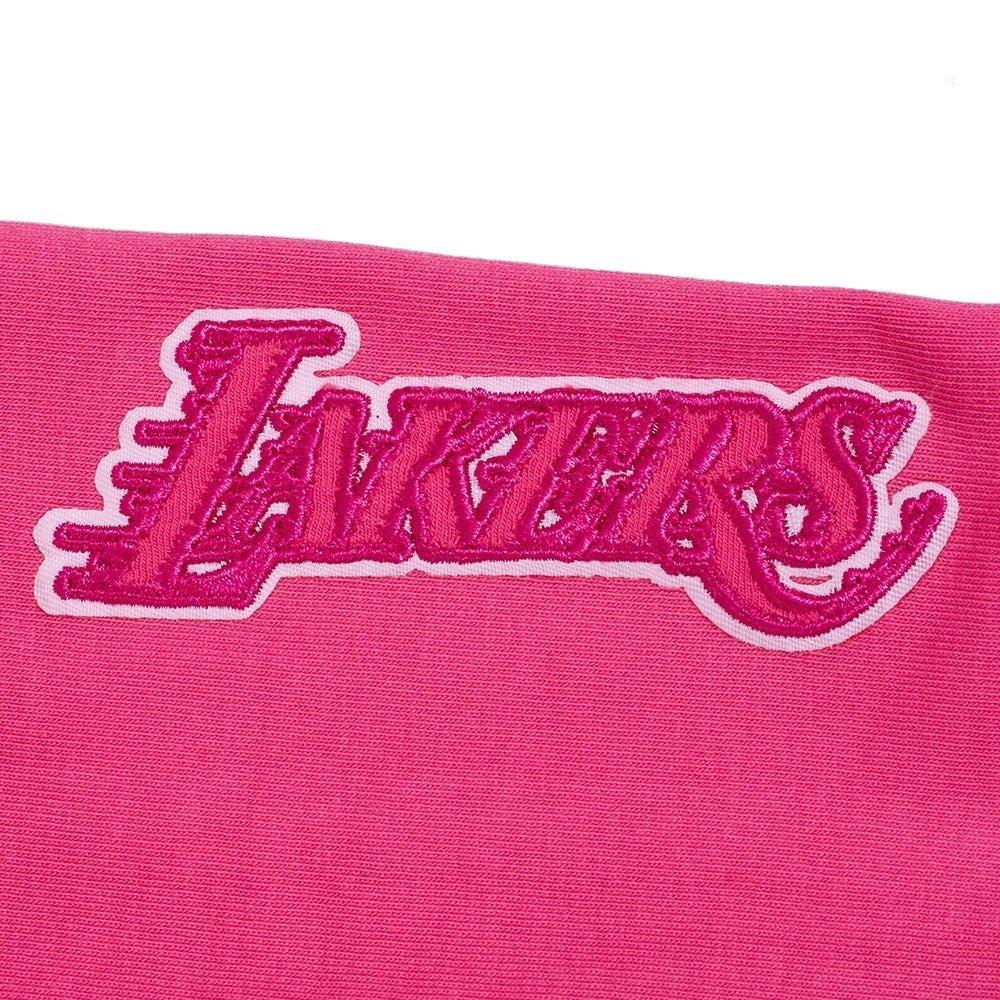 Pro Standard Toddler Girls' NBA Los Angeles Lakers Triple Pink Leggings - PINK Thumbnail View 5