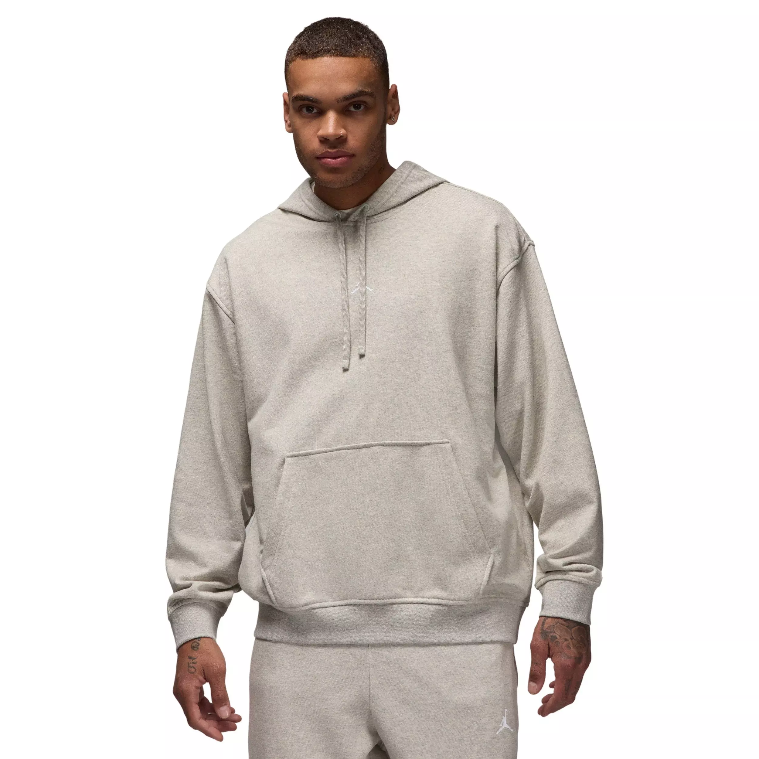 Jordan Men's Sport Crossover Dri-FIT Pullover Hoodie - Grey - GREY