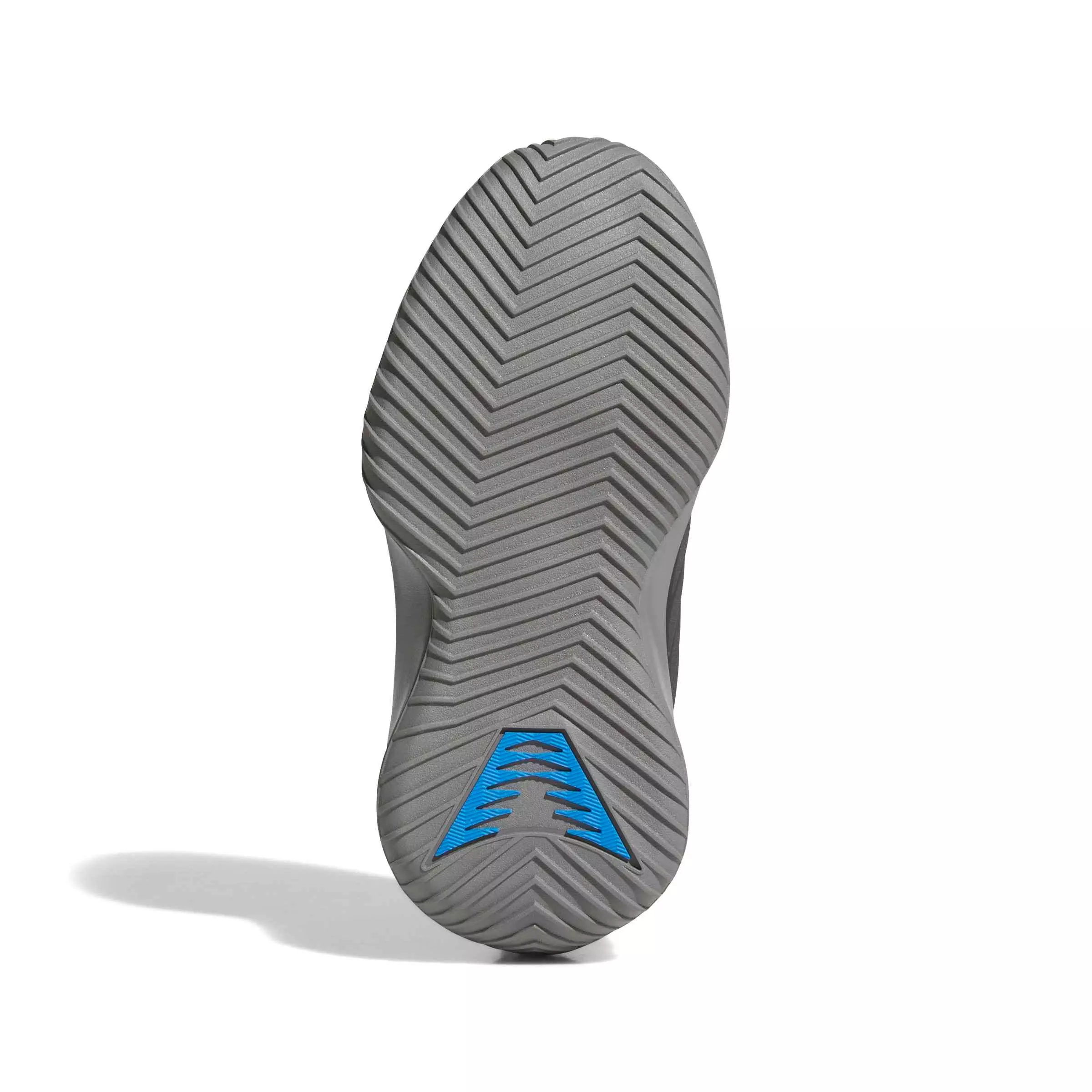 adidas Believe That 1 J "Grey Three/Carbon/Lucid Ray Blue" Grade School Boys' Basketball Shoe - GREY/CARBON/BLUE