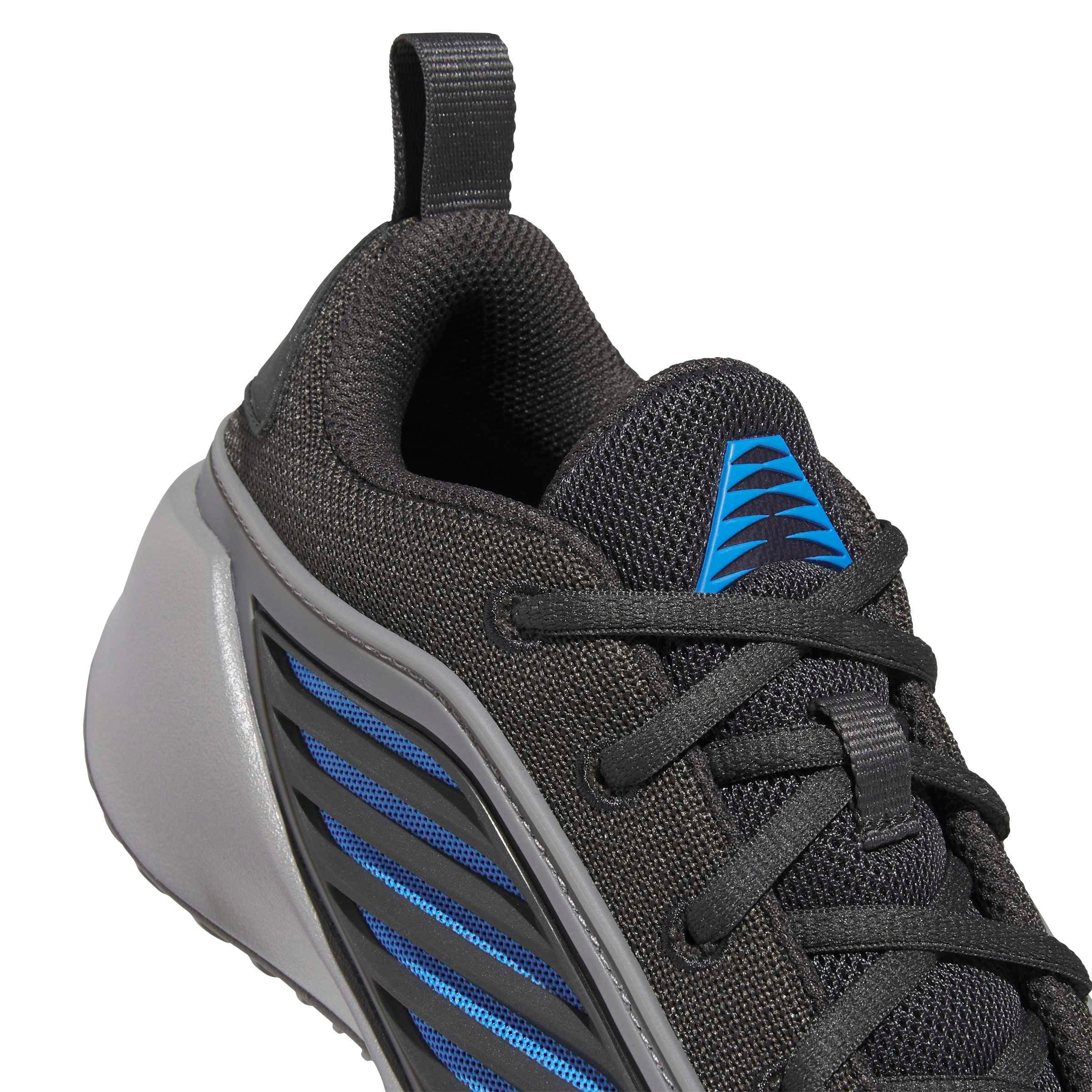 adidas Believe That 1 J "Grey Three/Carbon/Lucid Ray Blue" Grade School Boys' Basketball Shoe - GREY/CARBON/BLUE