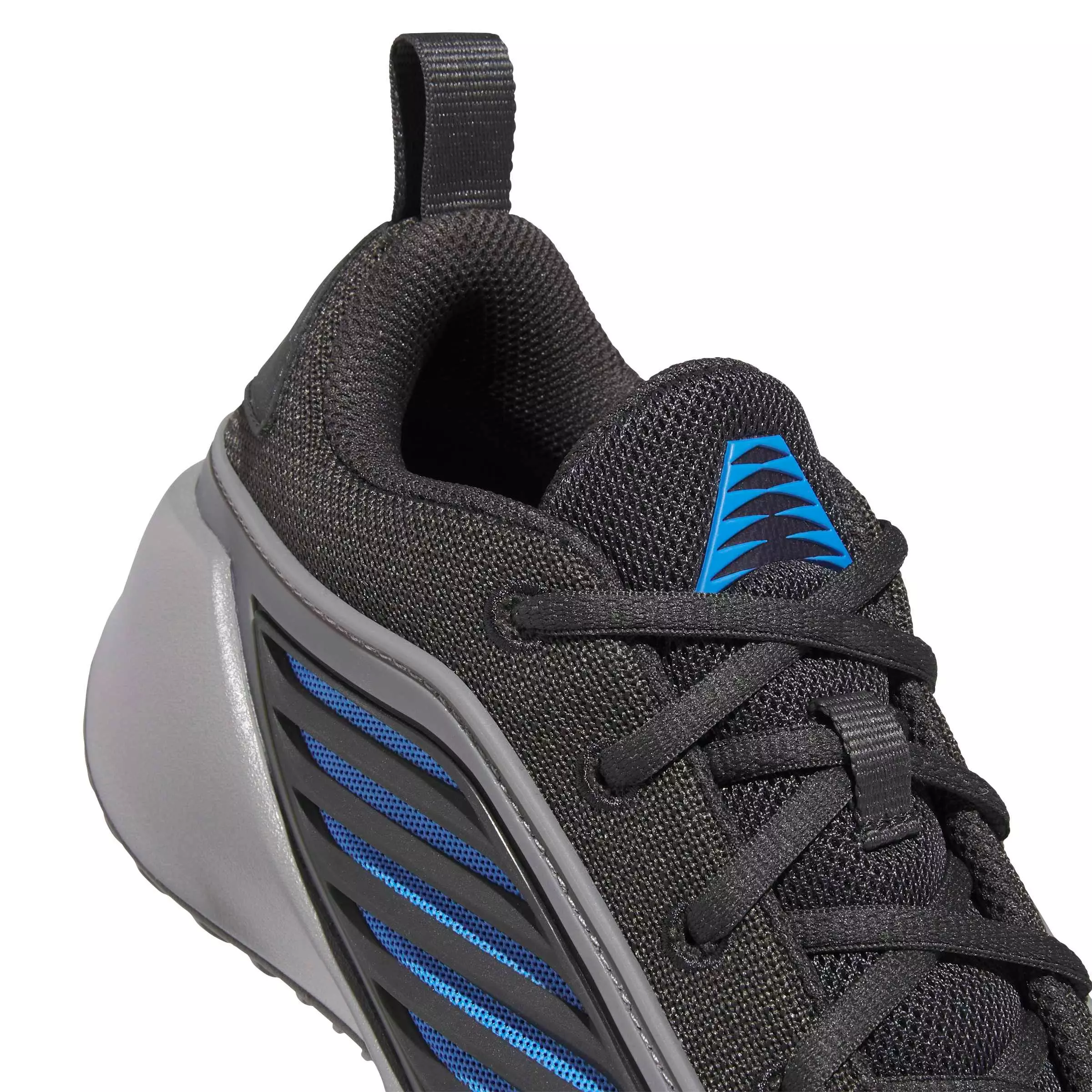 adidas Believe That 1 J "Grey Three/Carbon/Lucid Ray Blue" Grade School Boys' Basketball Shoe - GREY/CARBON/BLUE