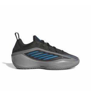 adidas Believe That 1 J "Grey Three/Carbon/Lucid Ray Blue" Grade School Boys' Basketball Shoe - GREY/CARBON/BLUE