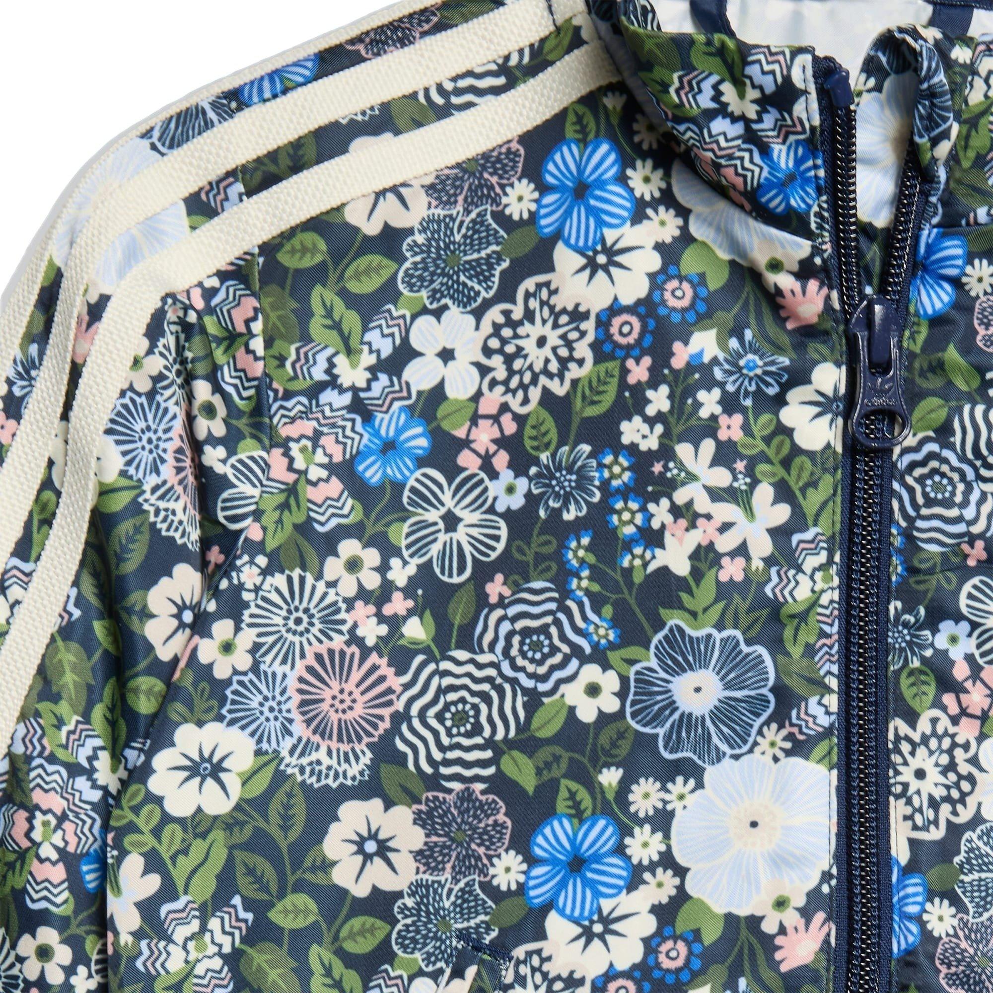 adidas Originals Firebird x Liberty London Toddler Girls' Blue Tracksuit