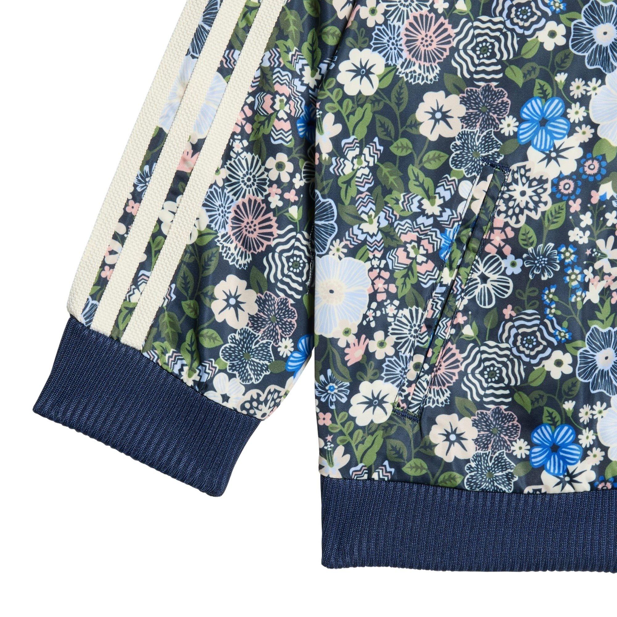 adidas Originals Firebird x Liberty London Toddler Girls' Blue Tracksuit