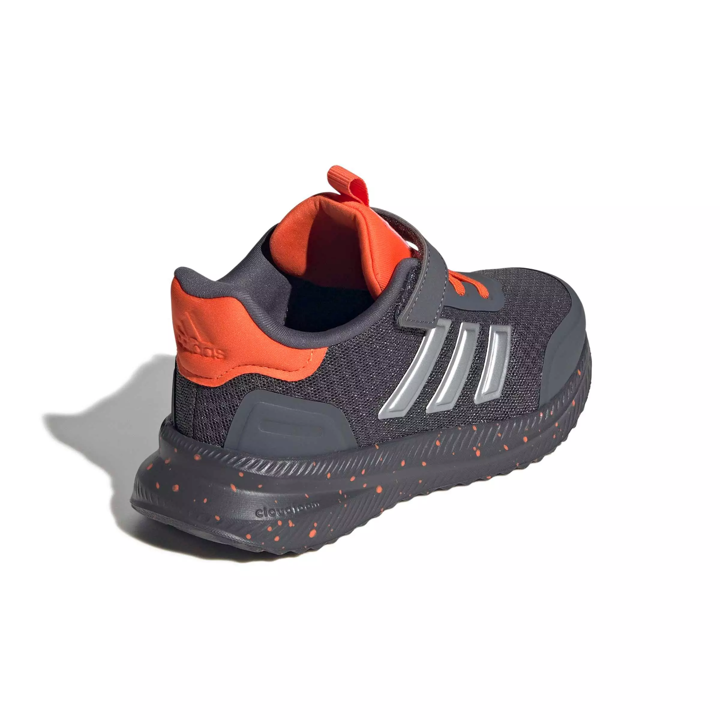 adidas X_PLRPATH "Grey Five/Impact Orange/Matte Silver" Preschool Boys' Shoe - GREY/ORANGE/SILVER