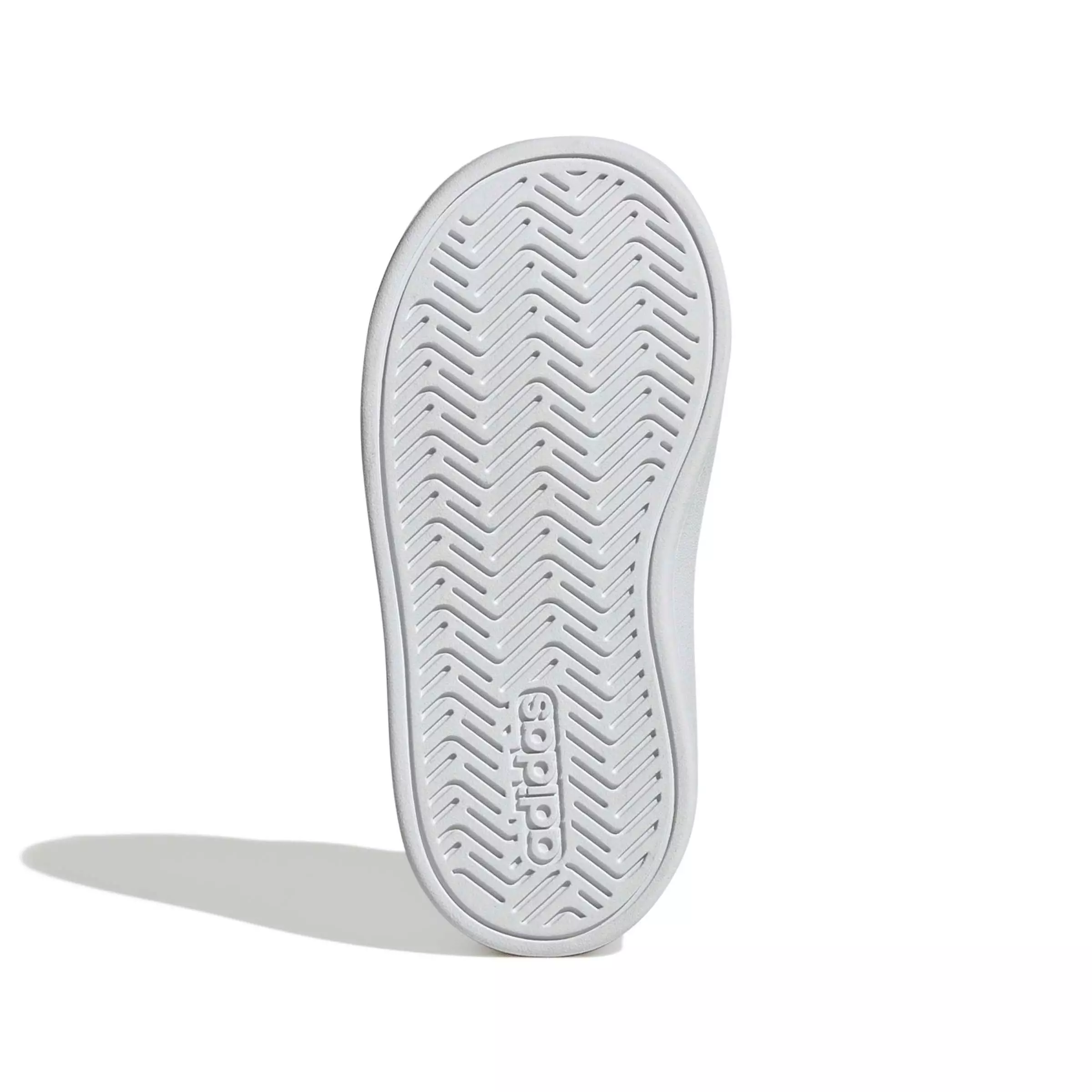 adidas Grand Court 3.0 "Ftwr White/Iridescent/Ftwr White" Infant Girls' Shoe - WHITE/IRIDESCENT/WHITE