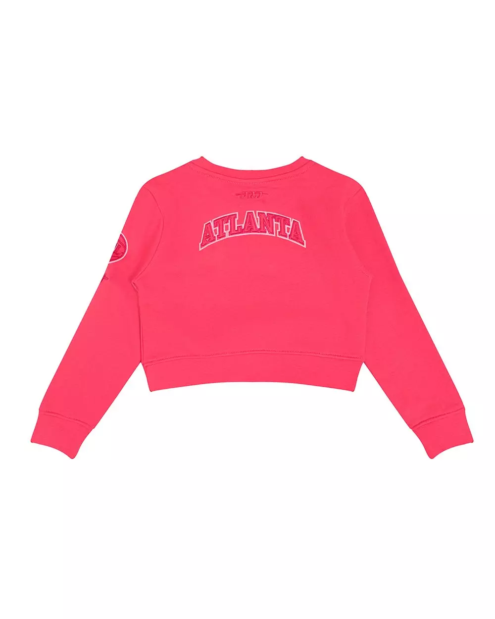 Pro Standard Toddler Girls' NBA Atlanta Hawks Triple Pink Fleece Crewneck Sweatshirt -Pink - PINK