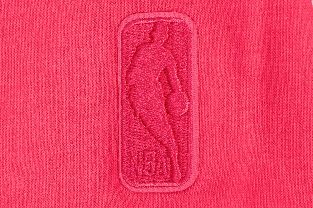 Pro Standard Toddler Girls' NBA Atlanta Hawks Triple Pink Fleece Crewneck Sweatshirt -Pink - PINK Thumbnail View 6