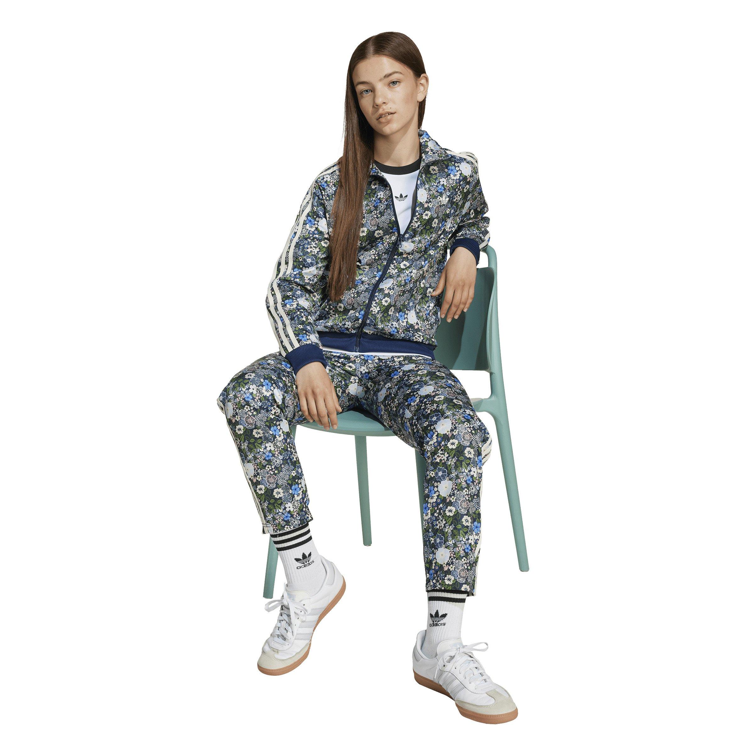 adidas Originals x Liberty London Big Kids' Blue Firebird Track Jacket