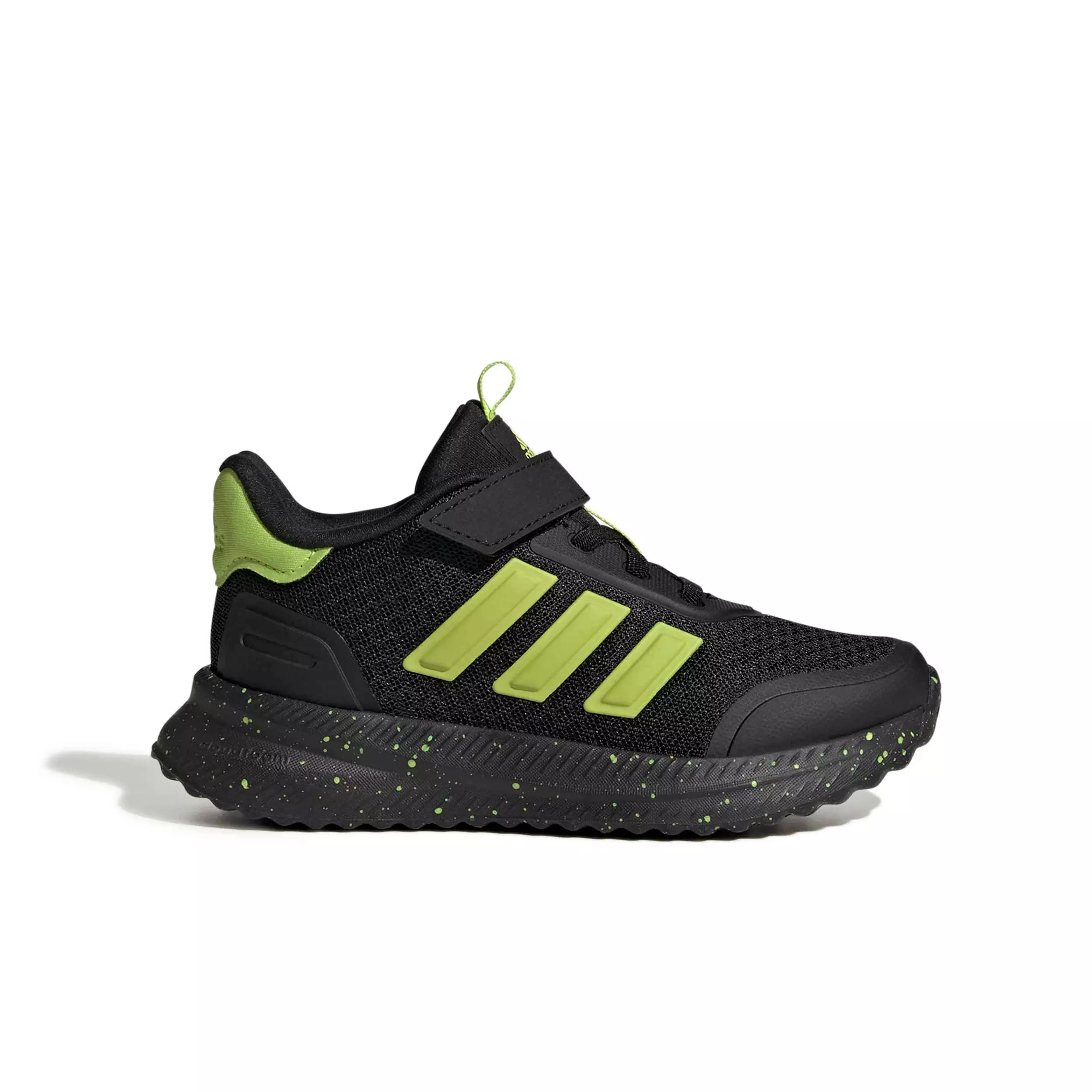 adidas X_PLRPATH "Core Black/Solar Slime" Preschool Boys' Shoe - BLACK/SLIME