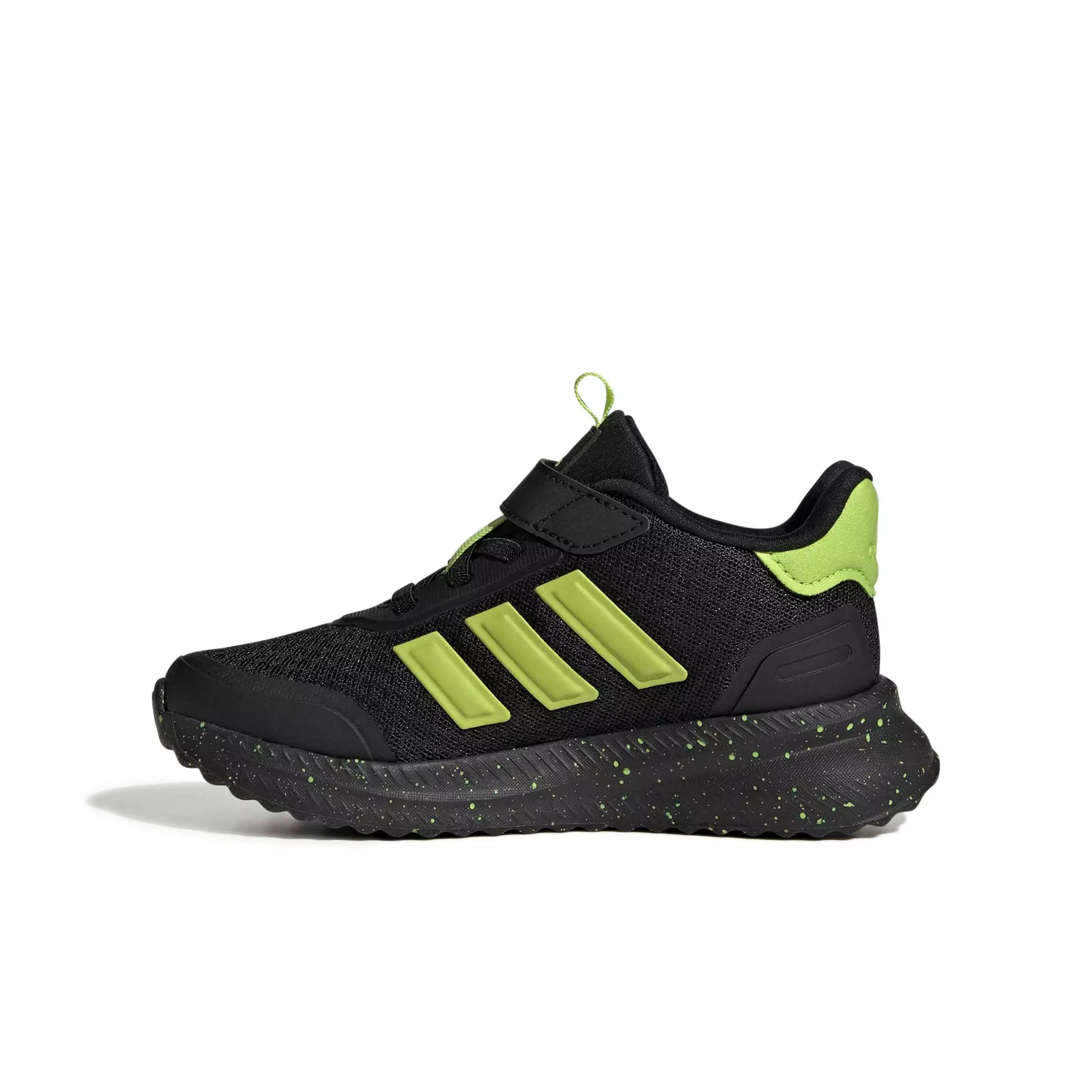 adidas X_PLRPATH "Core Black/Solar Slime" Preschool Boys' Shoe - BLACK/SLIME