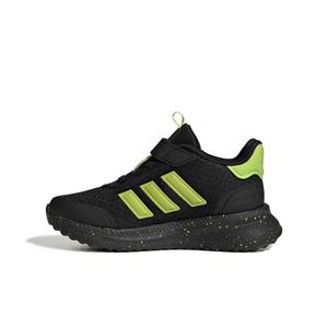 adidas X_PLRPATH "Core Black/Solar Slime" Preschool Boys' Shoe - BLACK/SLIME