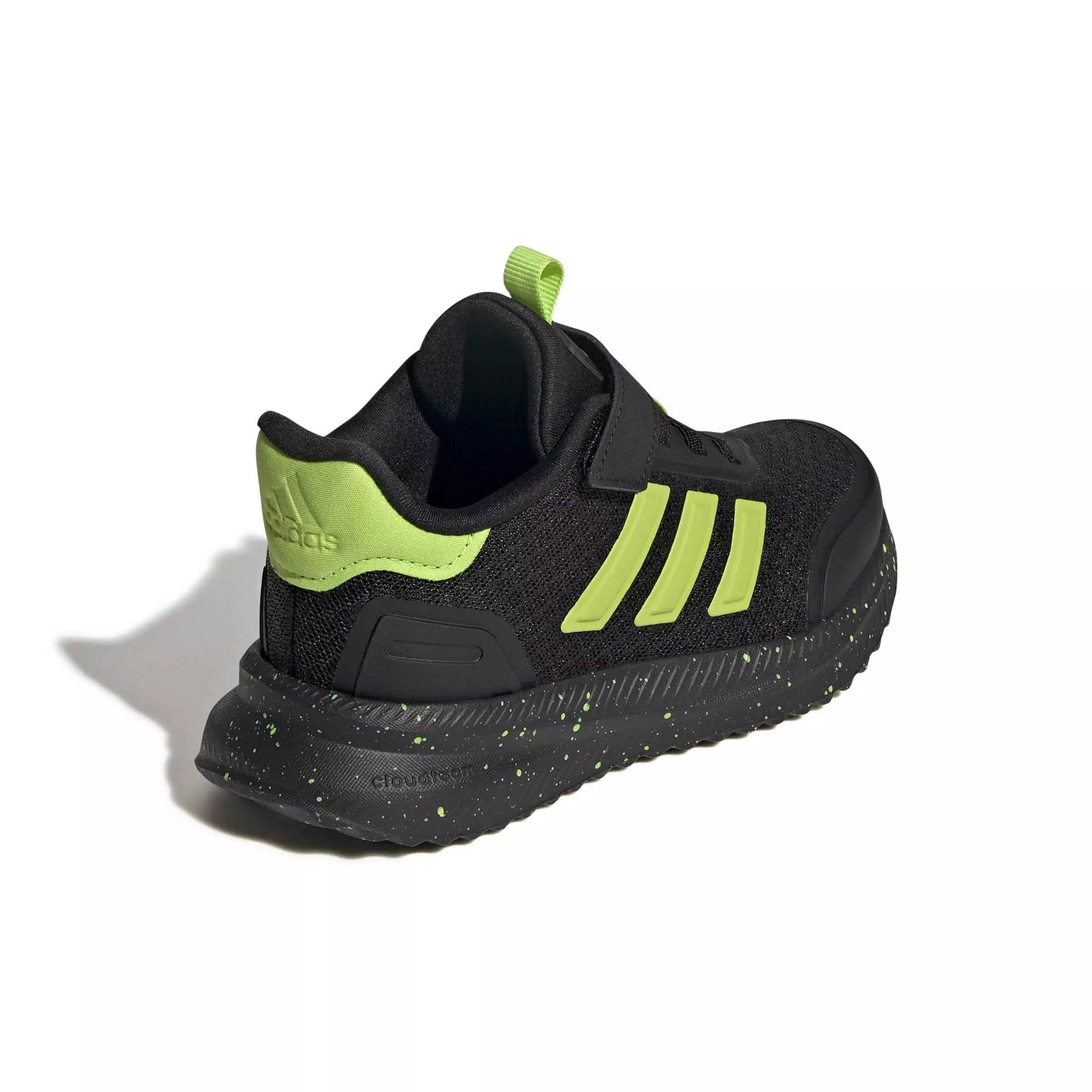 adidas X_PLRPATH "Core Black/Solar Slime" Preschool Boys' Shoe - BLACK/SLIME