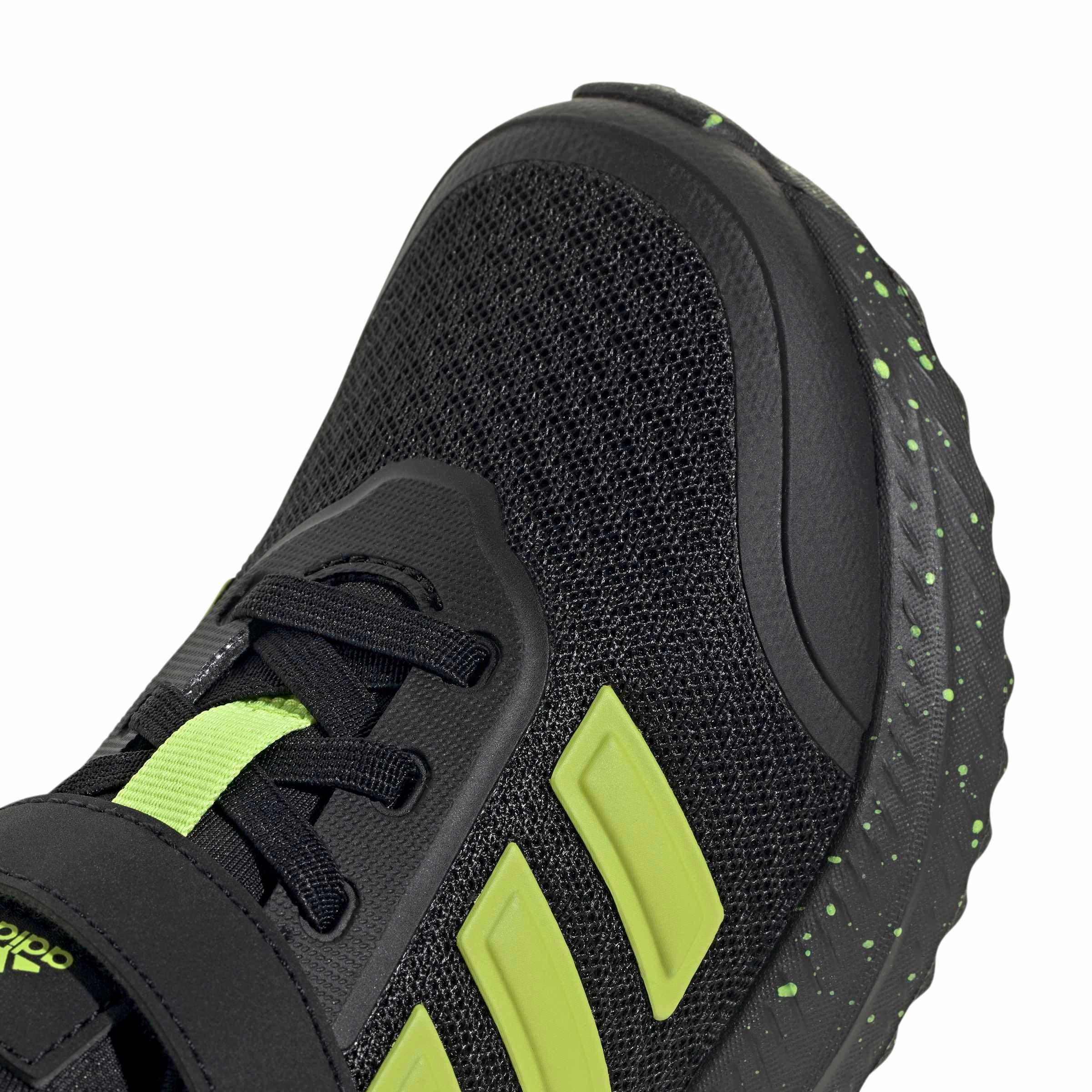 adidas X_PLRPATH "Core Black/Solar Slime" Preschool Boys' Shoe - BLACK/SLIME