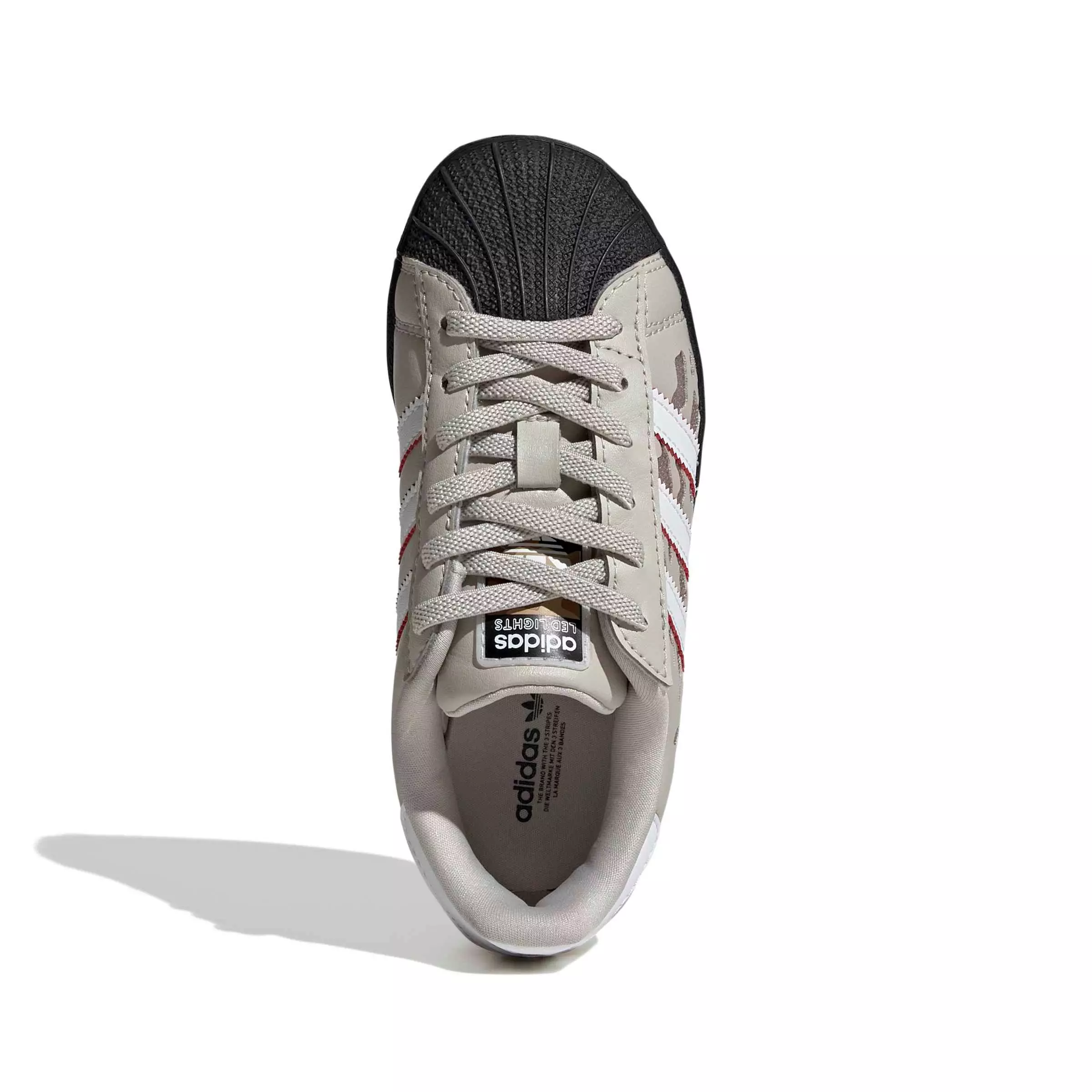 adidas Originals Superstar LED LCCEC "Wonder Alumina/Ftwr White/Wonder White" Preschool Girls' Shoe - ALUMINA/WHITE/WHITE