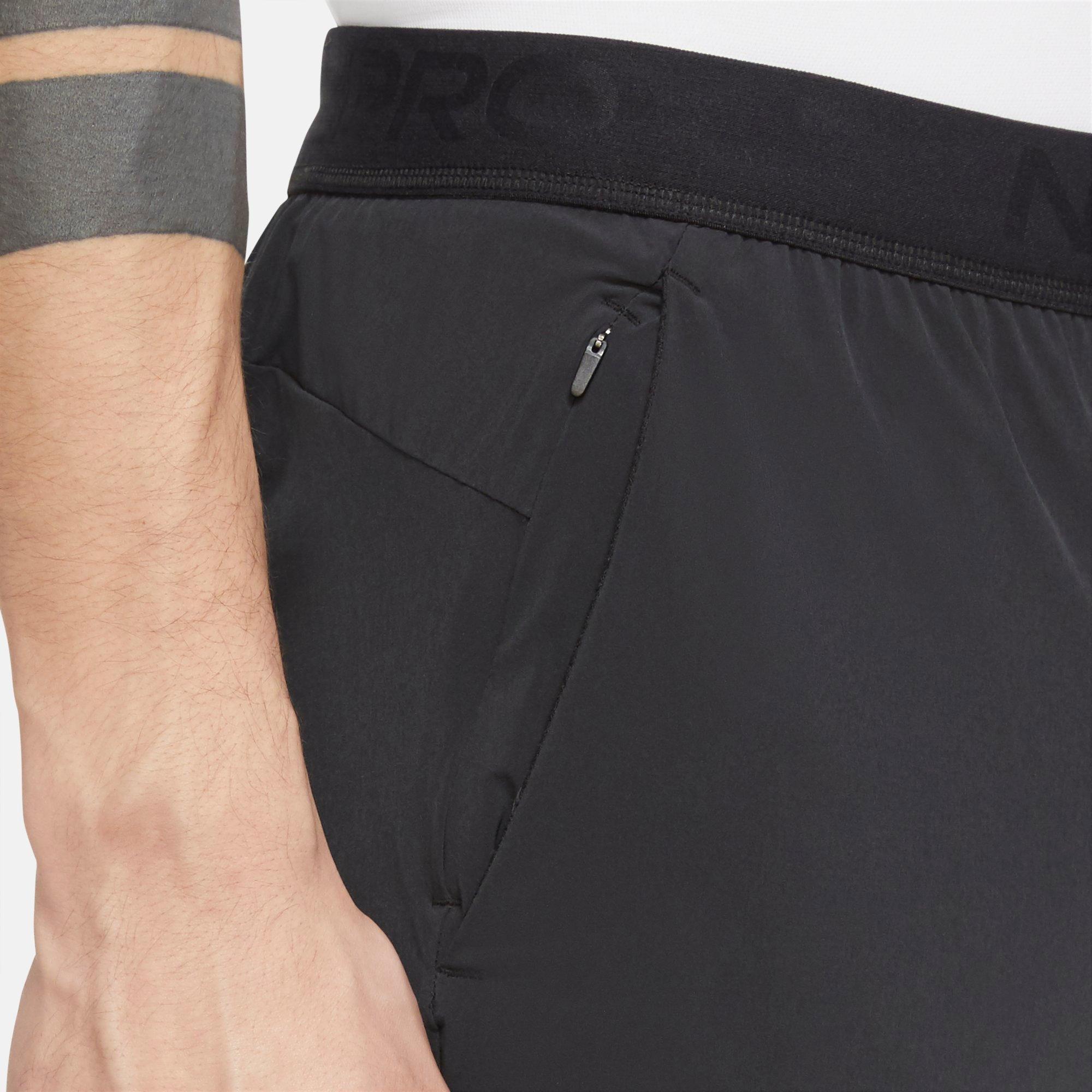 Nike Men's Flex Vent Max Training Pants - BLACK Thumbnail View 3