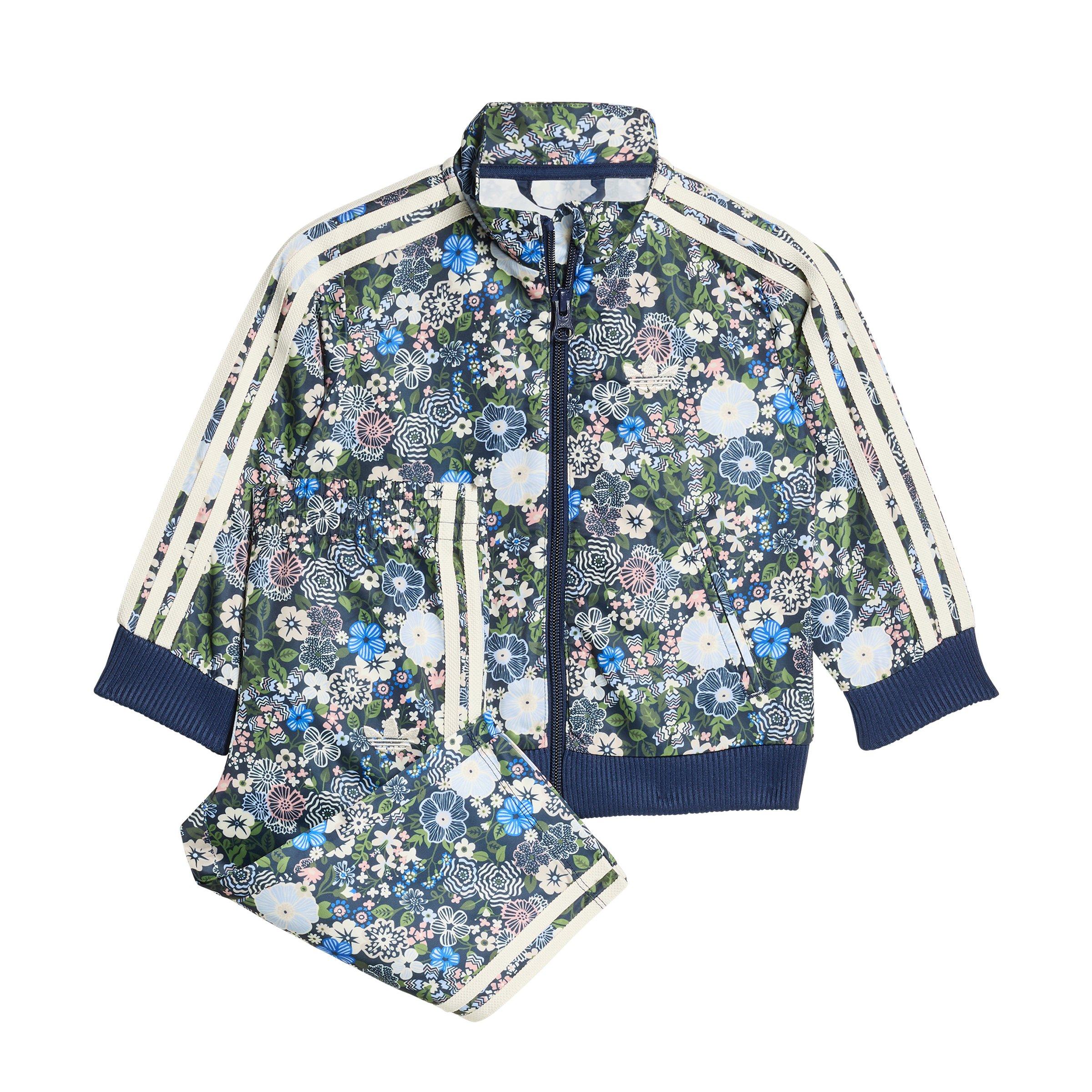 adidas Originals Firebird x Liberty London Infant Kids' Blue Tracksuit