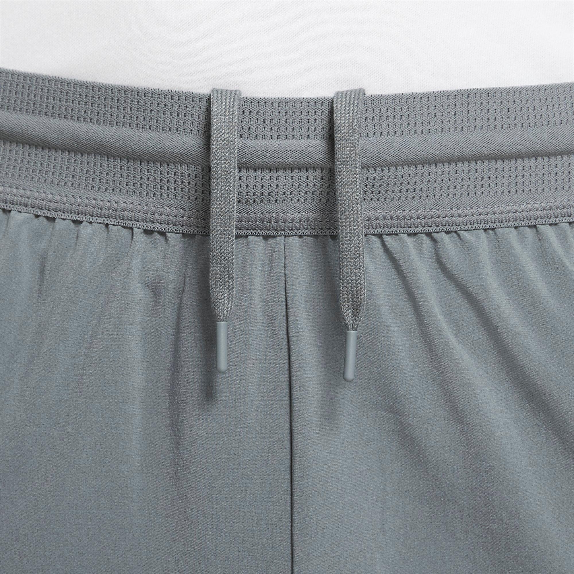 Nike Men's Dri-FIT Flex Vent 8" Training Shorts - GREY Thumbnail View 4